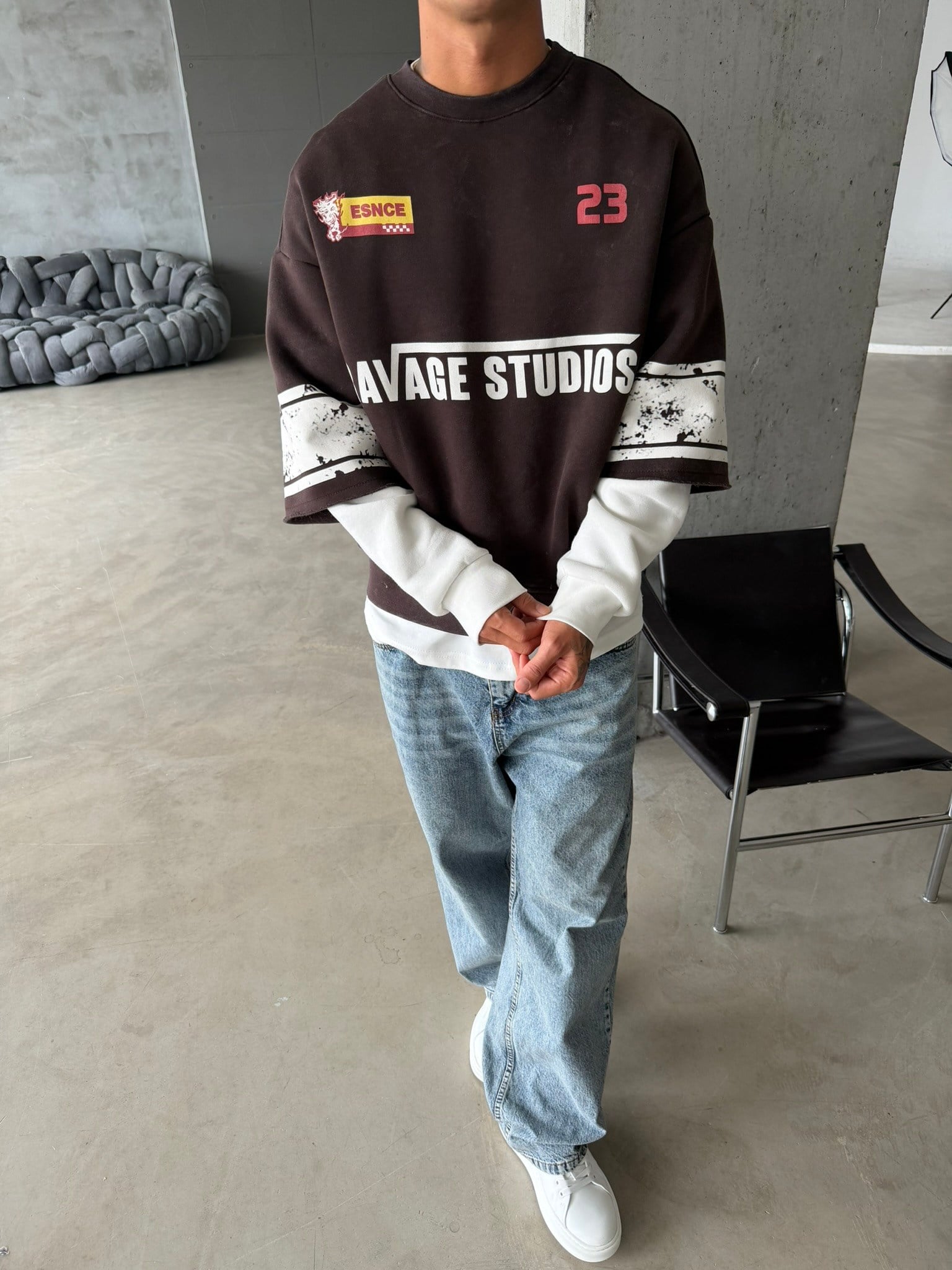Ravage Studio Acid Yıkama Sweat