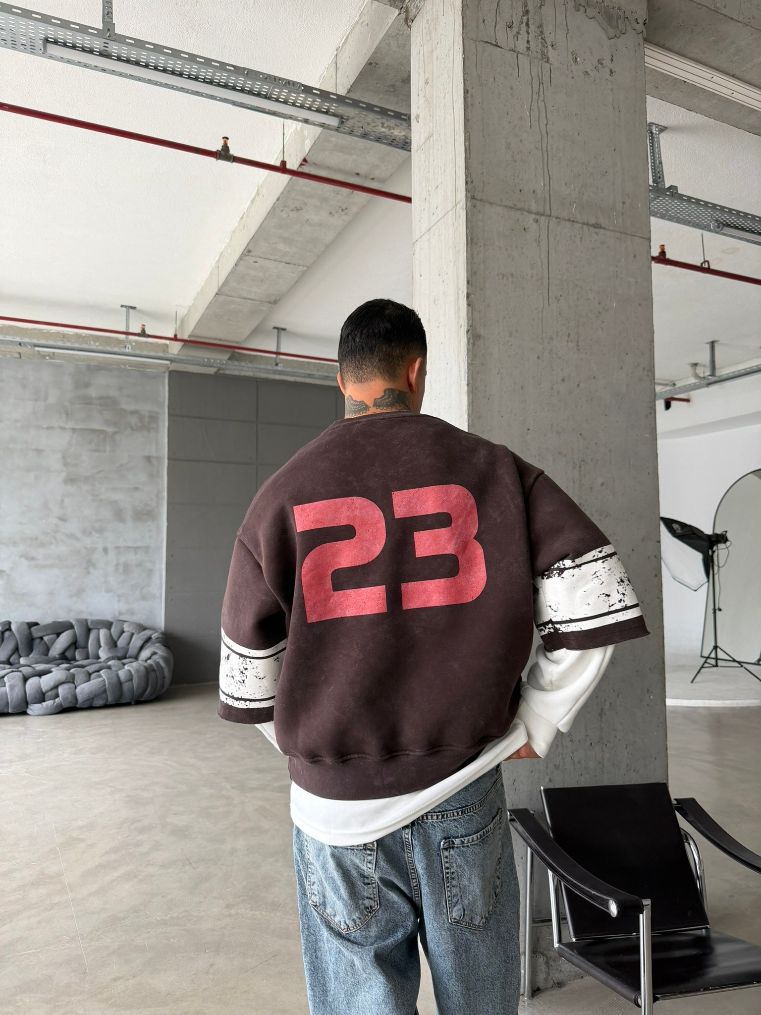 Ravage Studio Acid Yıkama Sweat