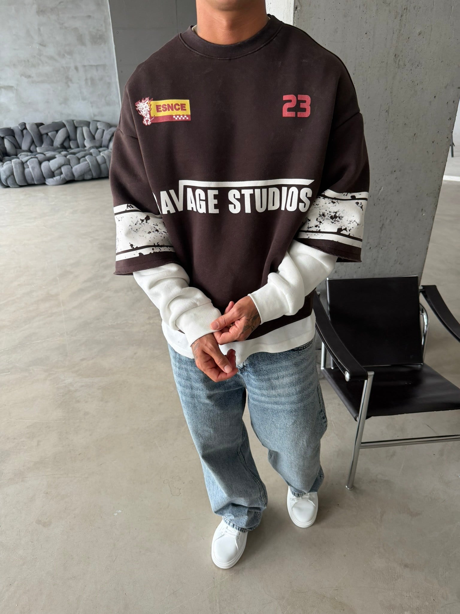 Ravage Studio Acid Yıkama Sweat
