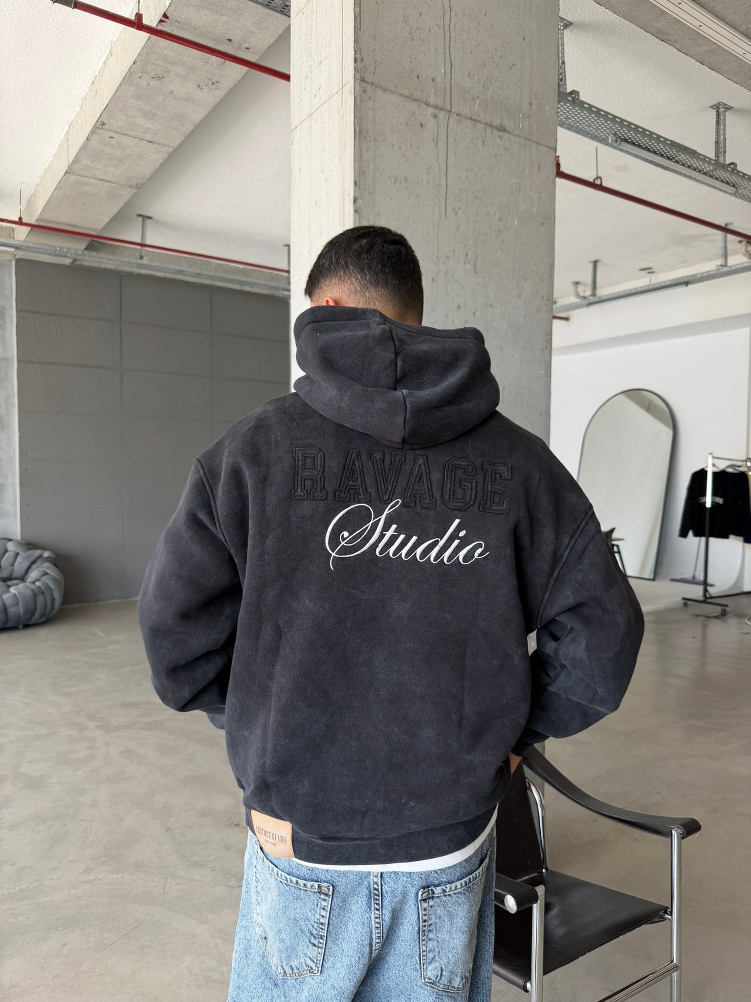 Ravage Studio Acid Yıkamalı Premium Sweat