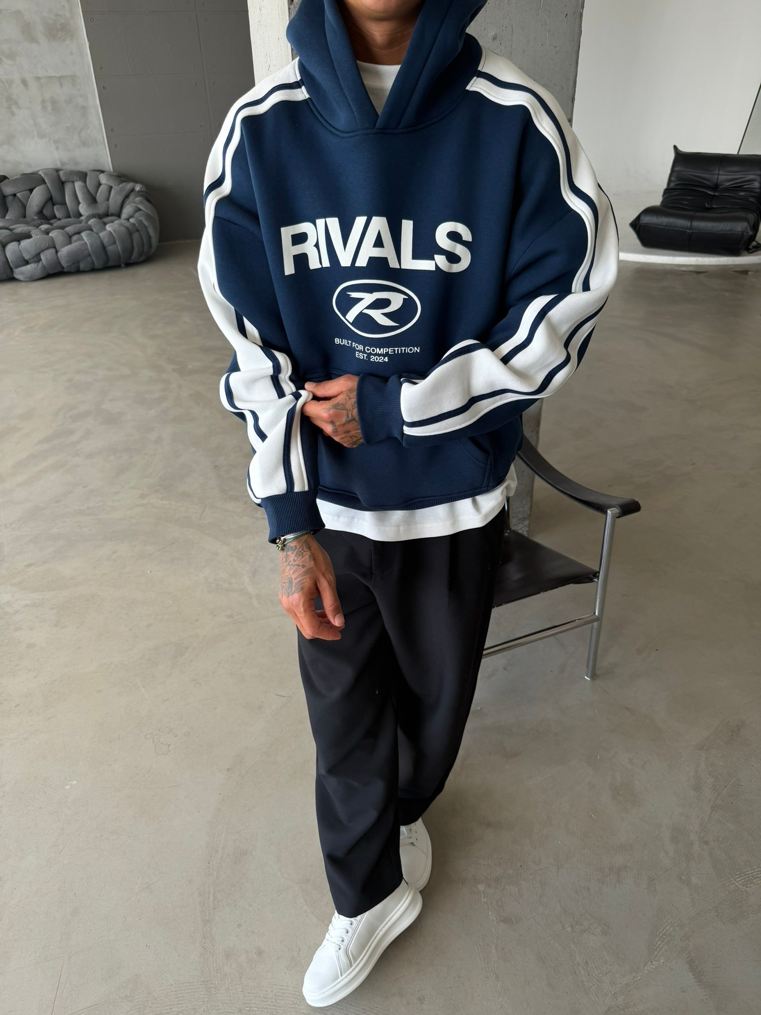 Rıvals Premium Kapüşonlu Sweatshirt