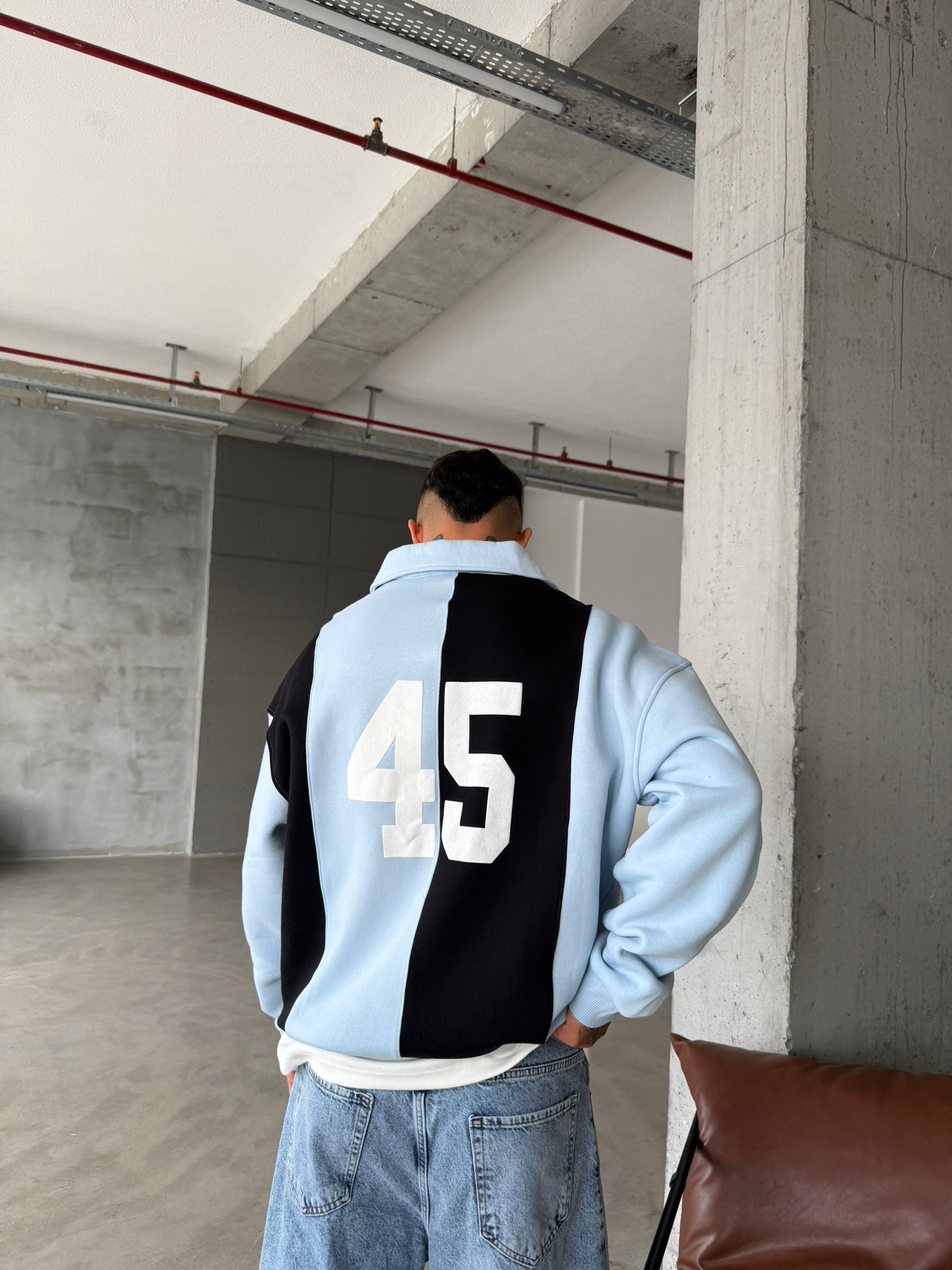 Saunt Essence Half Zip Sweat - Siyah