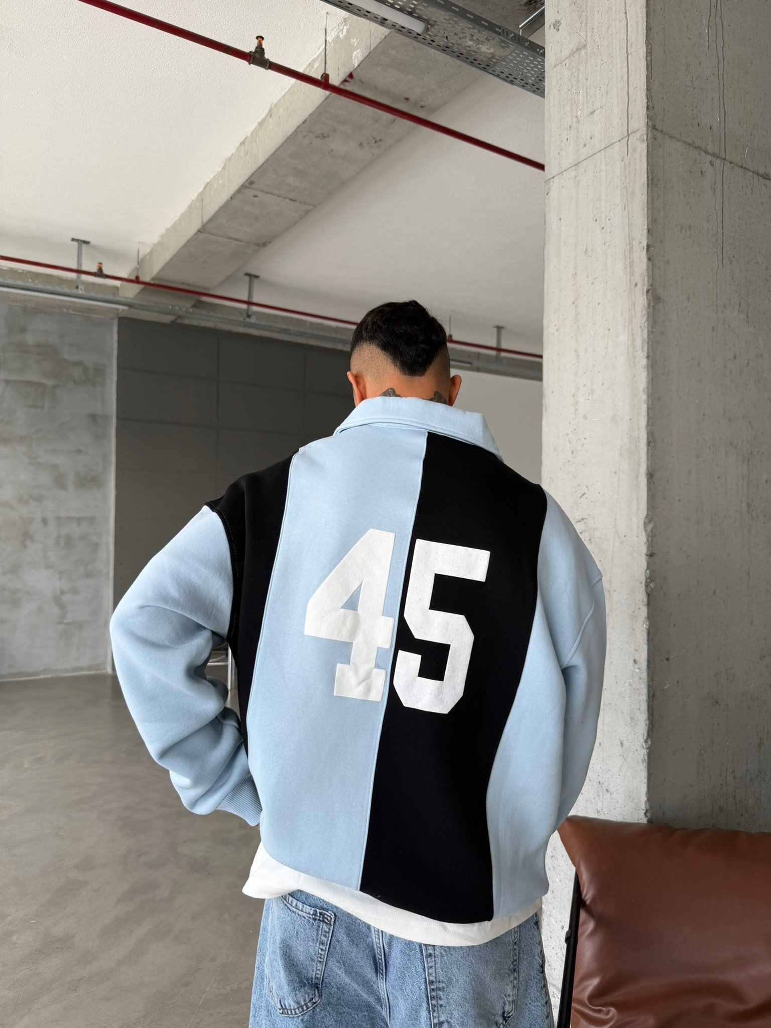 Saunt Essence Half Zip Sweat - Siyah