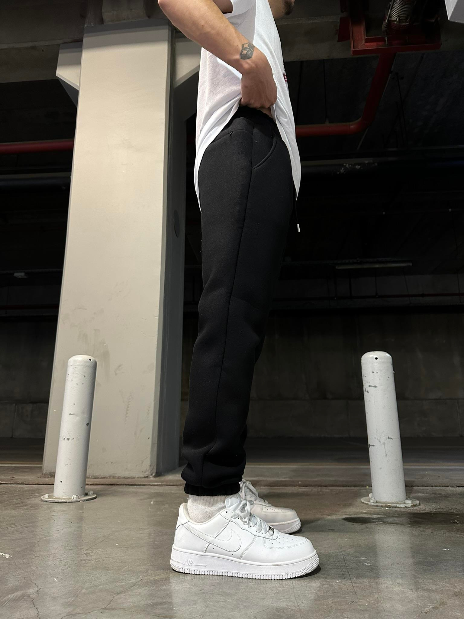 Sport Club Jogger Eşofman - Siyah