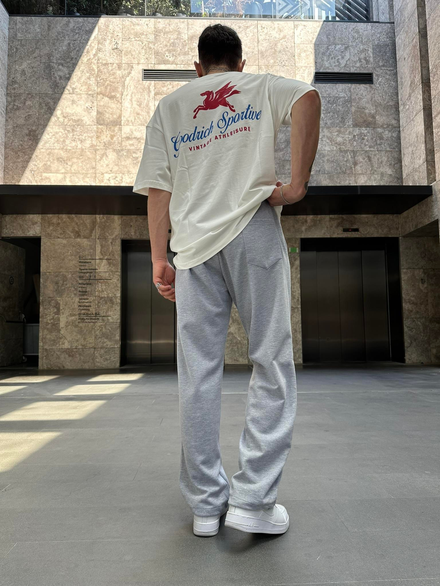 Stwd Baggy Stoper Paça Eşofman Altı - Gri