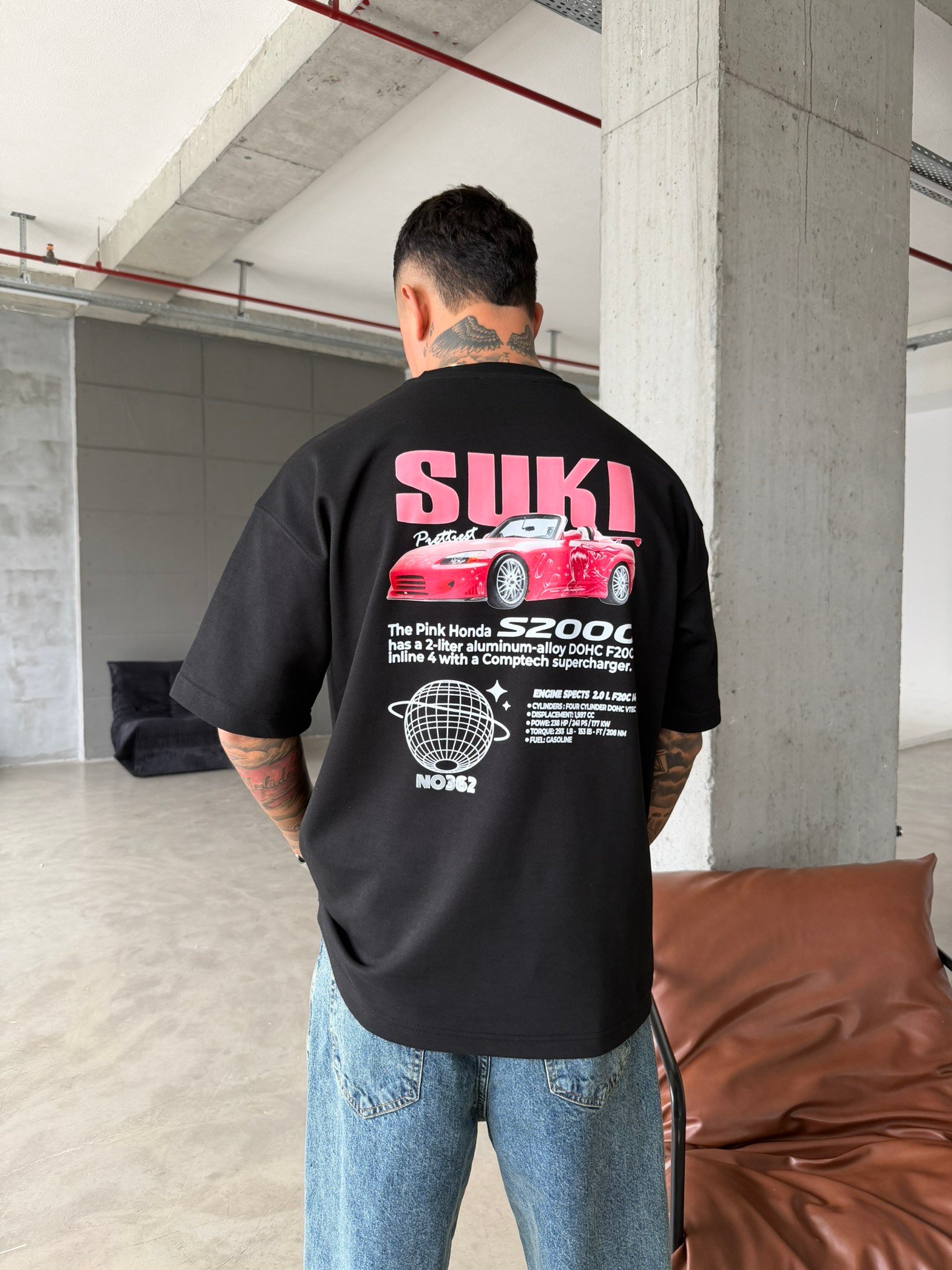 Sukı 362 Dessing T-Shirt - Pembe