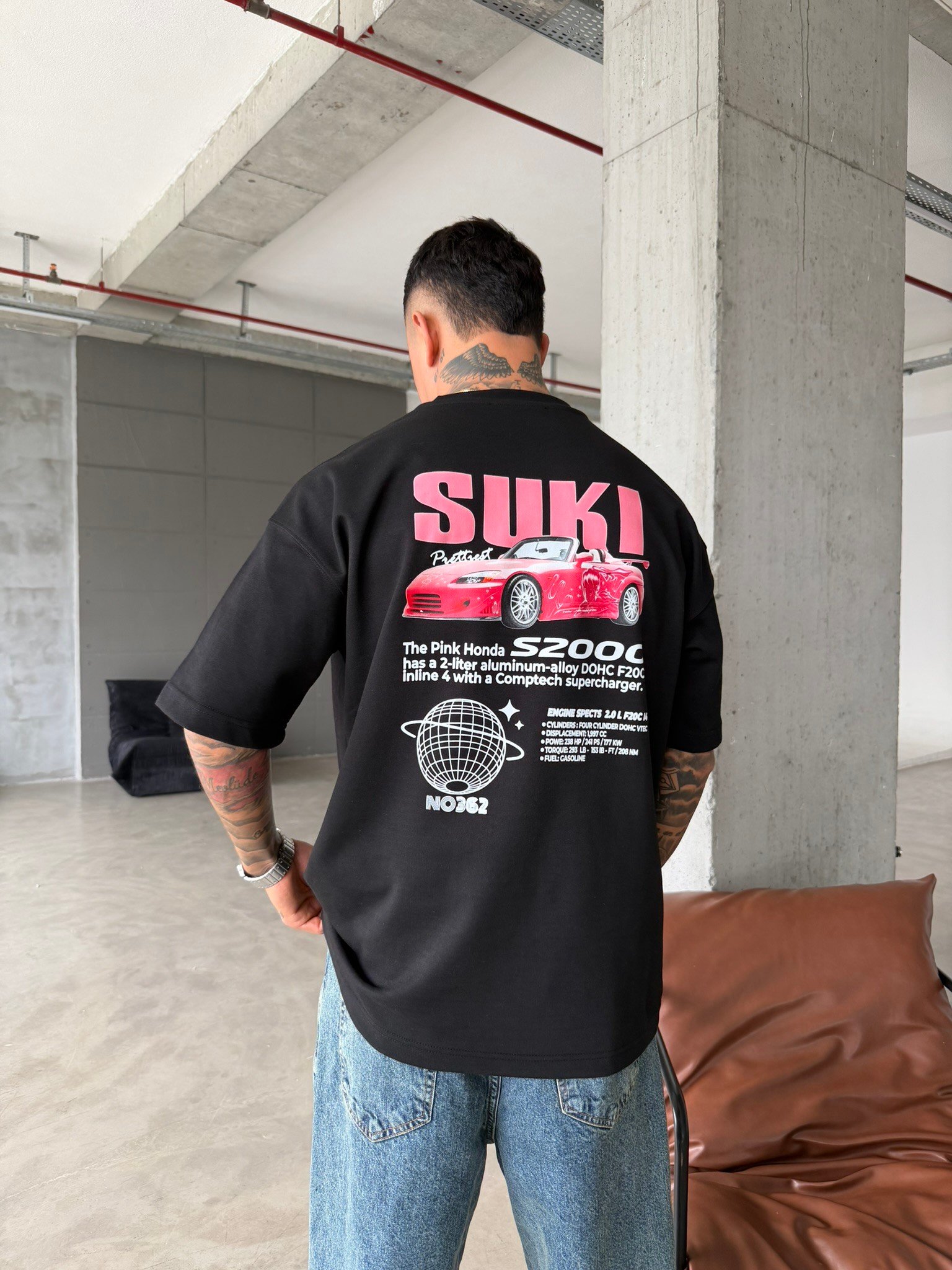 Sukı 362 Dessing T-Shirt - Pembe