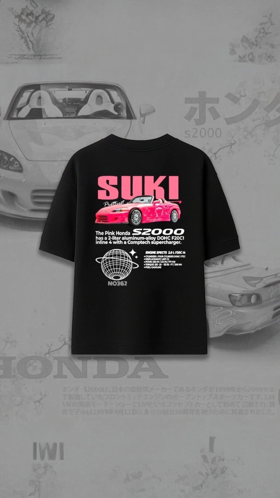 Sukı 362 Dessing T-Shirt - Pembe