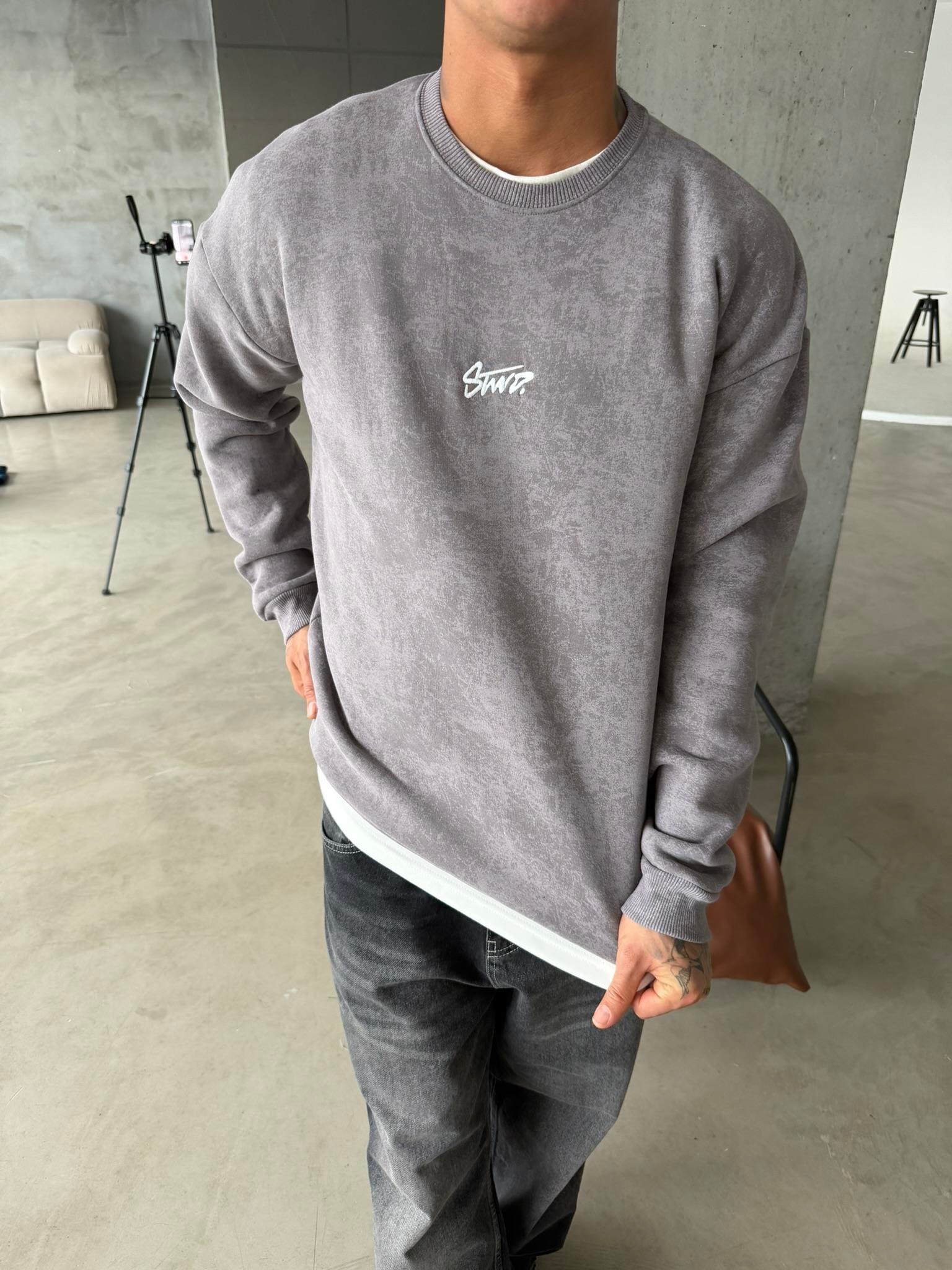 SW Preimum Acid Sweat - Gri