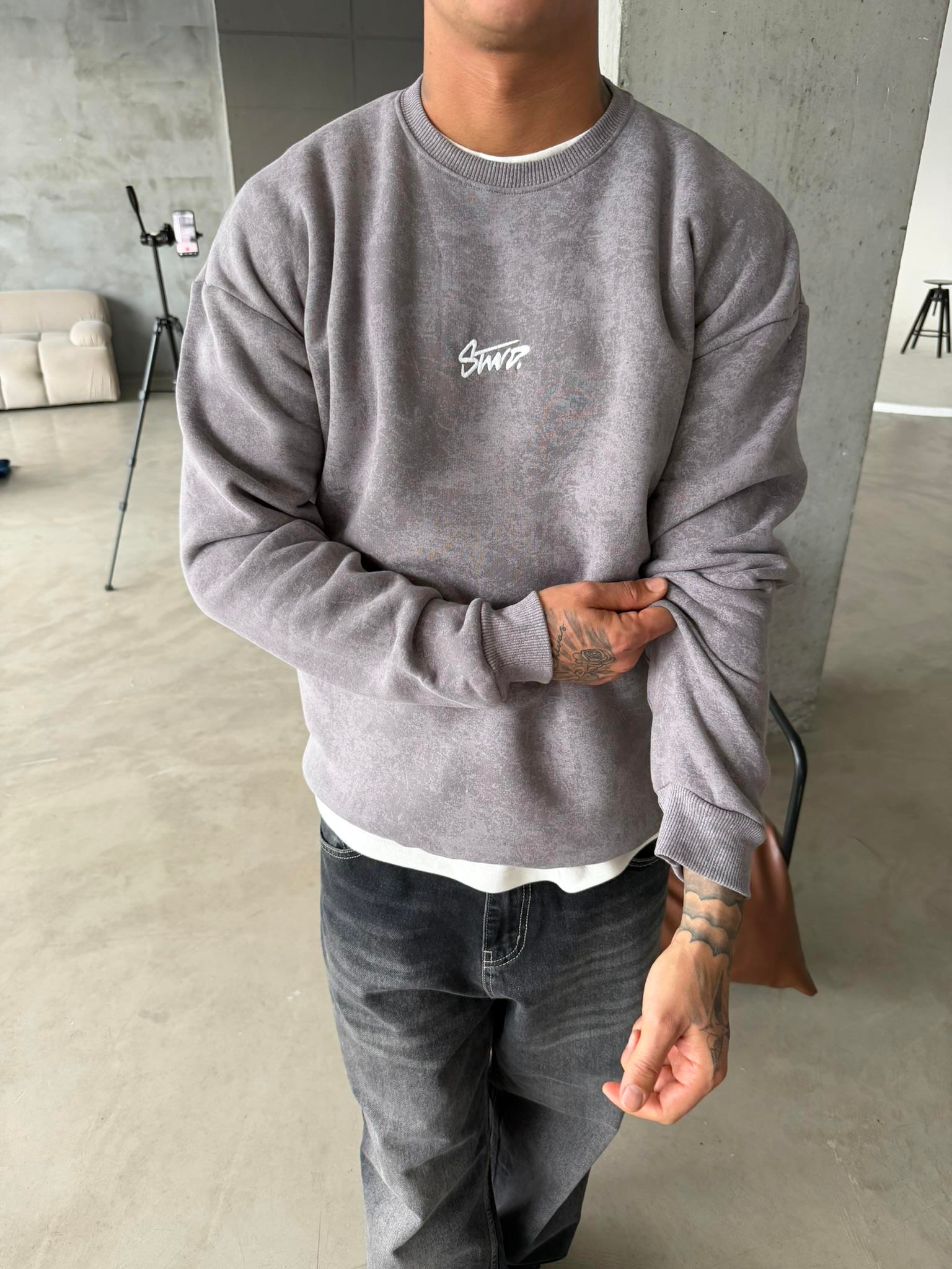 SW Preimum Acid Sweat - Gri