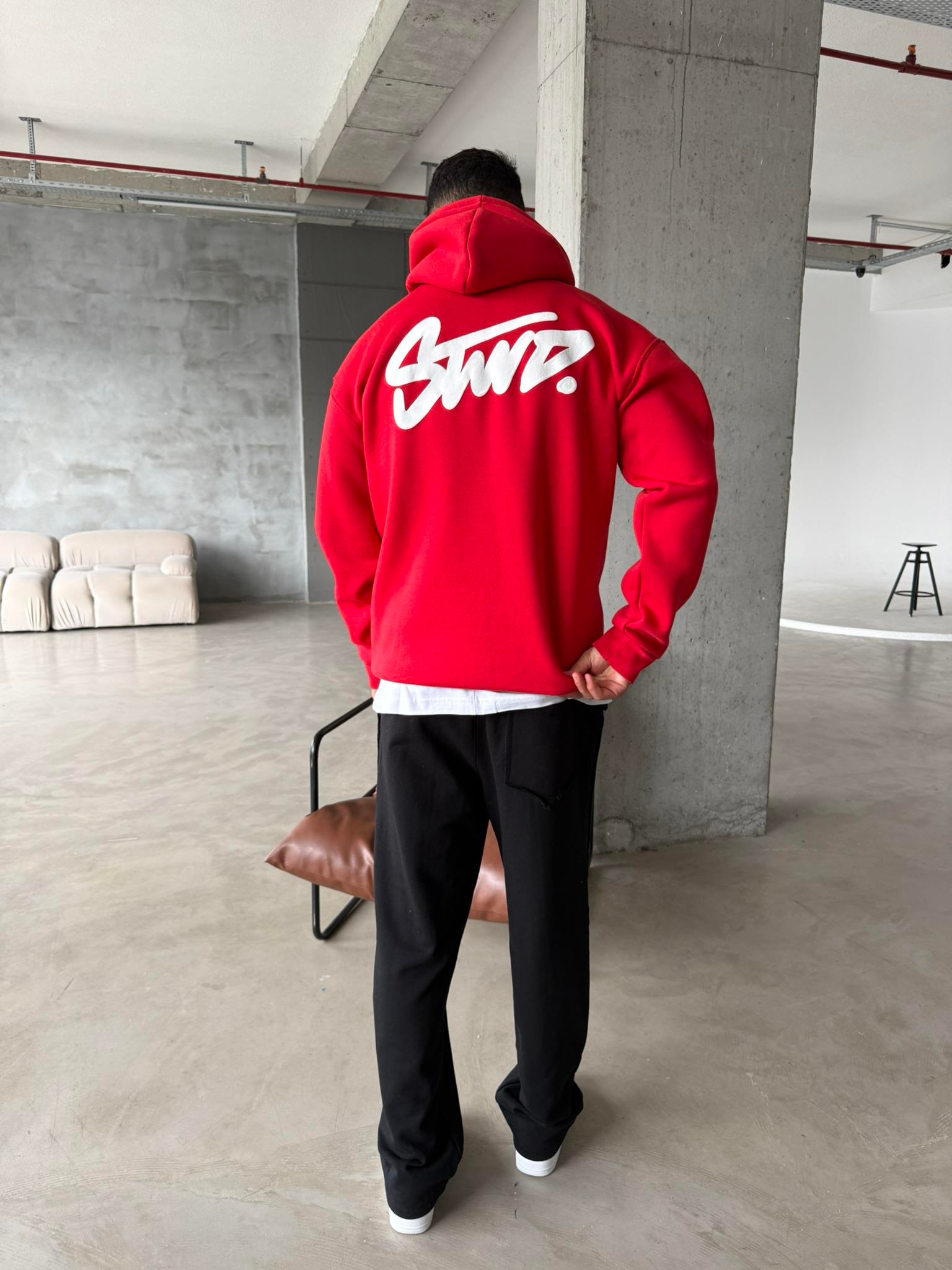 SW Premium Sweatshirt - Kırmızı