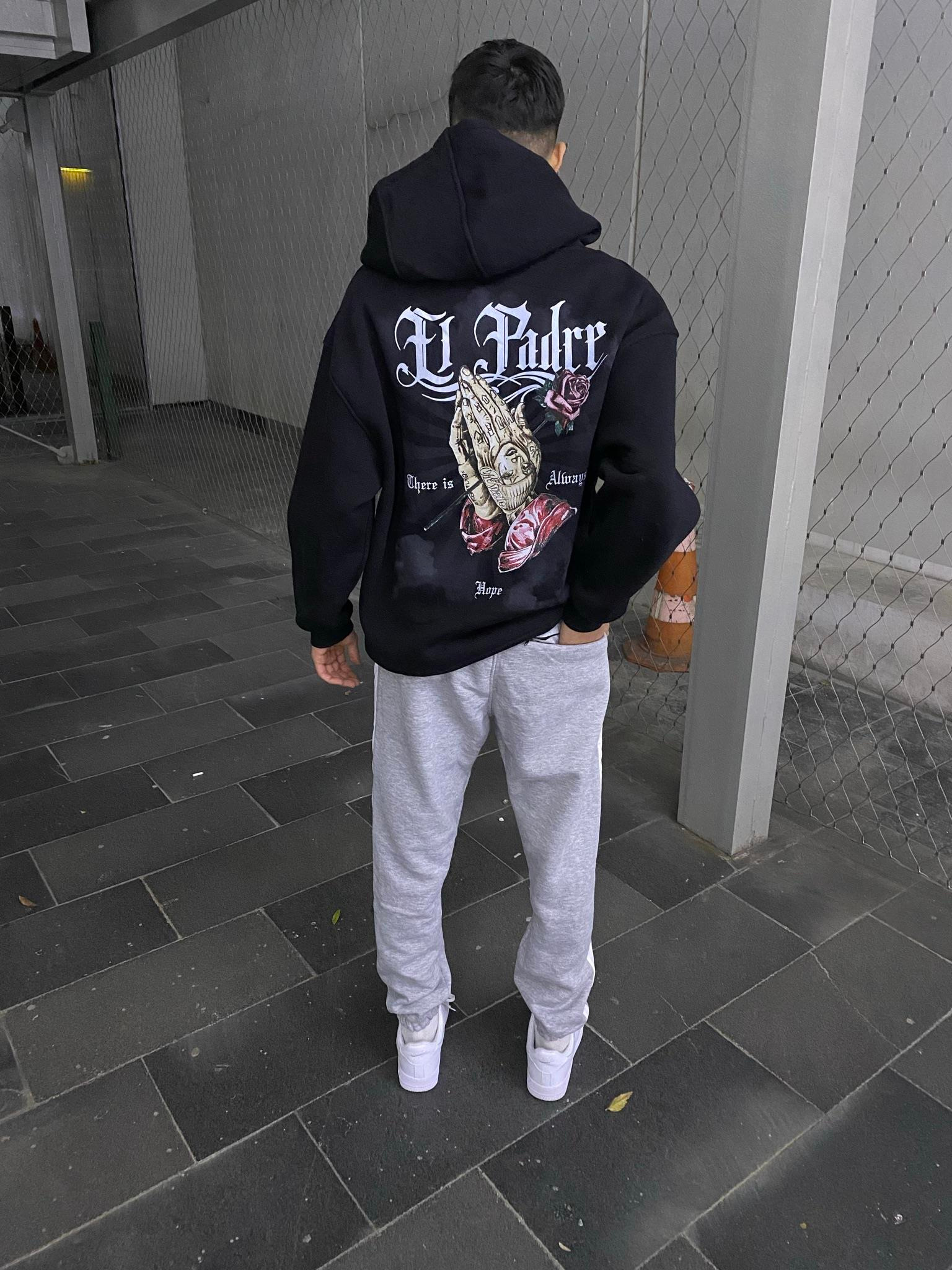 Tek Şerit Jogger Eşofman - Gri