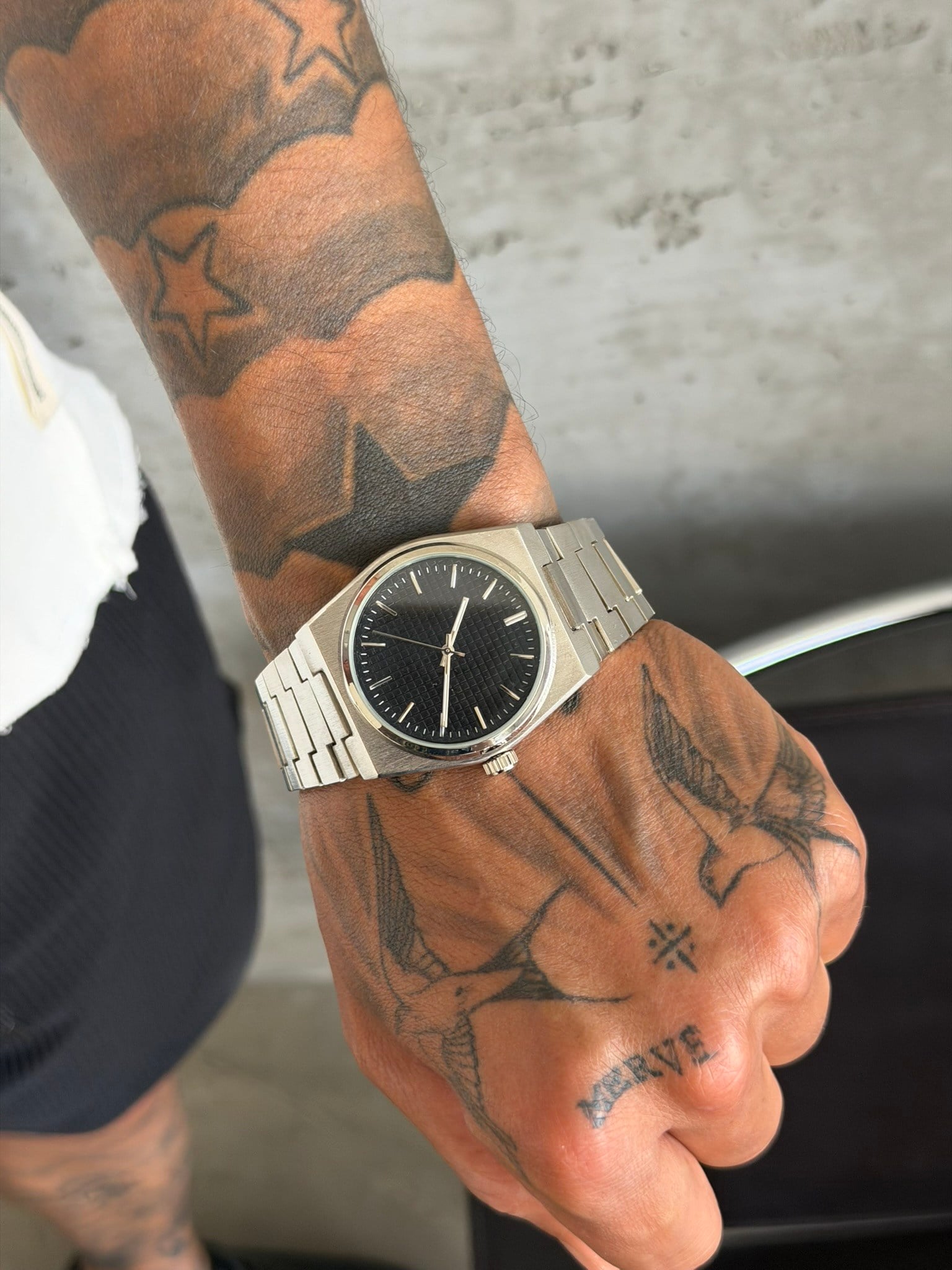 TimeLux Watch Erkek Kol Saati - Siyah