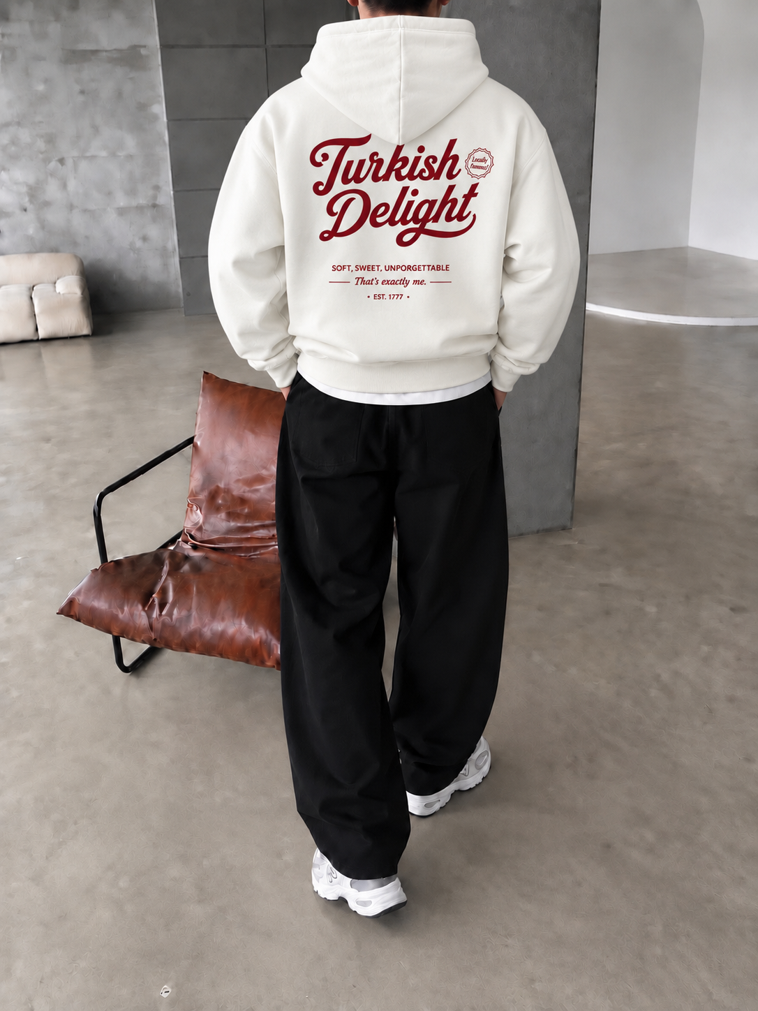 Turkish Delight Baskılı Hoddie