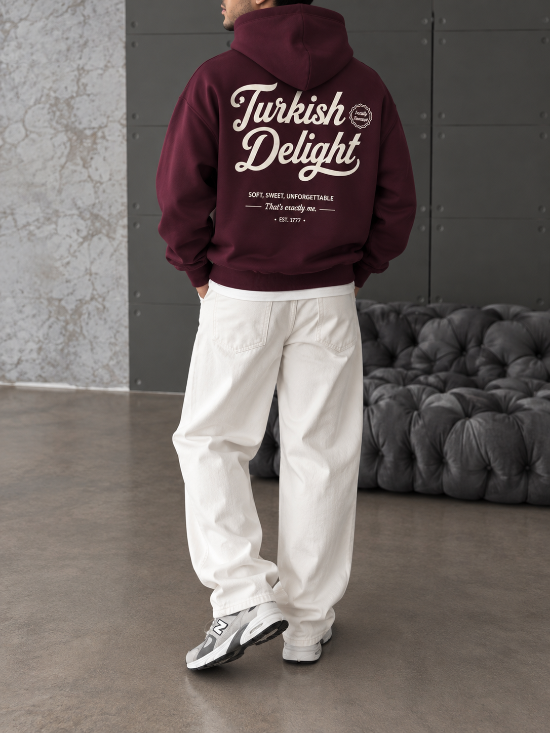 Turkish Delight Baskılı Hoddie