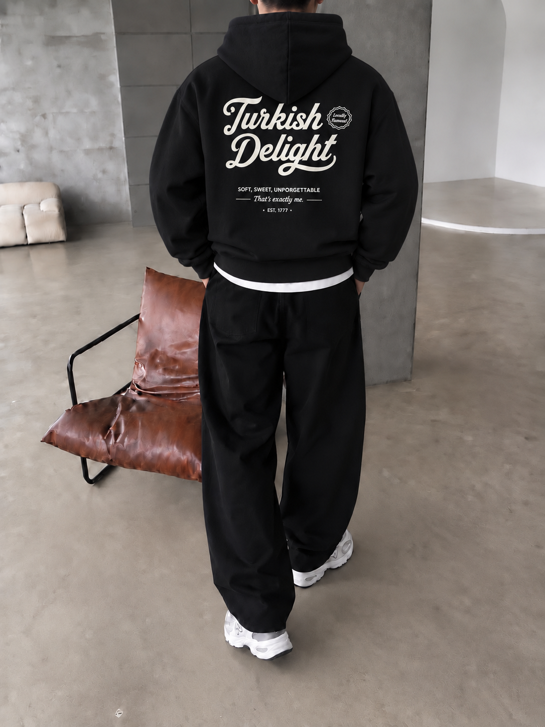 Turkish Delight Baskılı Hoddie
