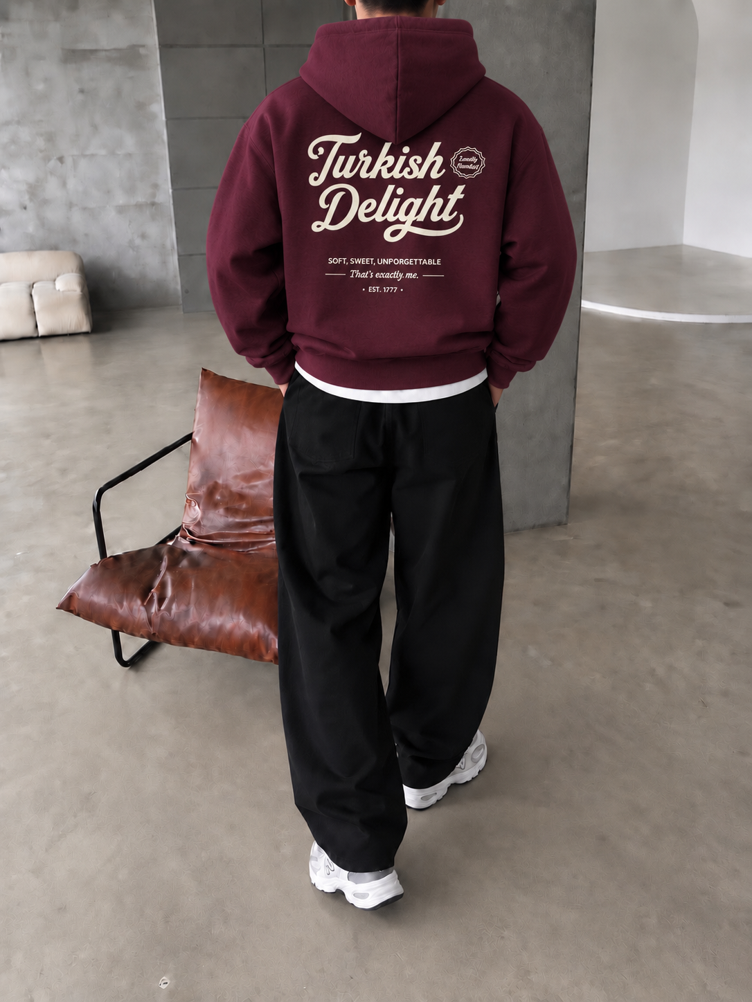 Turkish Delight Baskılı Hoddie
