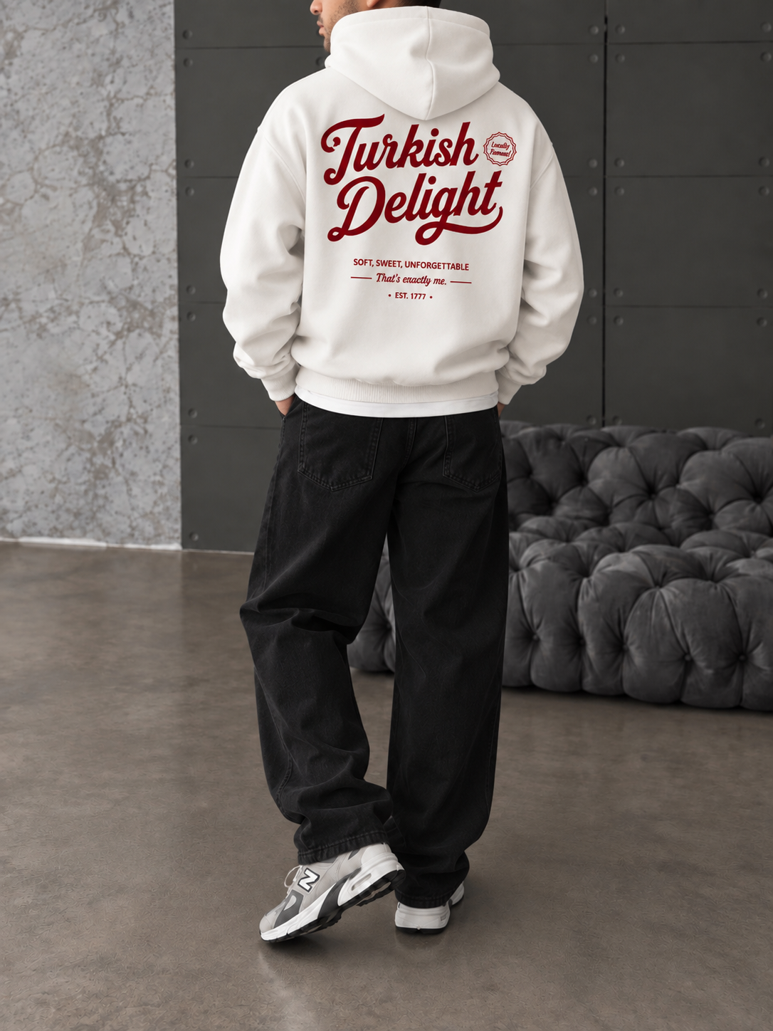 Turkish Delight Baskılı Hoddie
