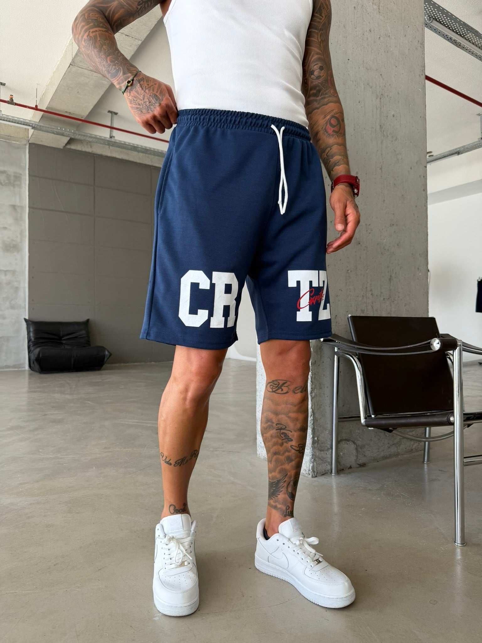 Varsity Shorts - Lacivert