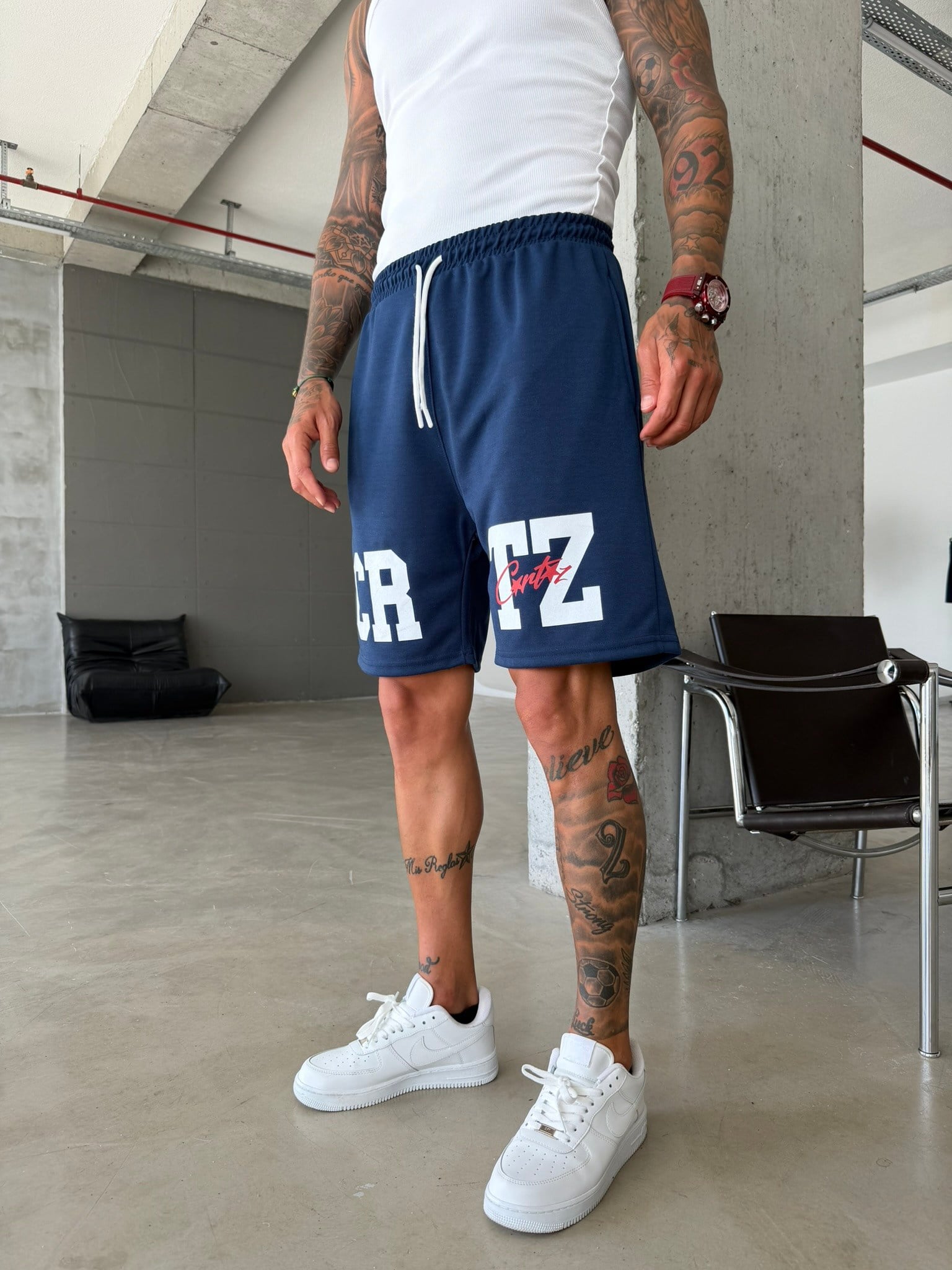 Varsity Shorts - Lacivert