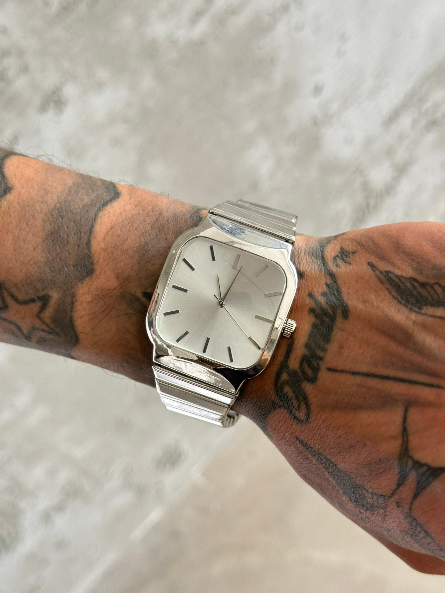 VVortex Watch Edition Premium Erkek Saat - Gümüş