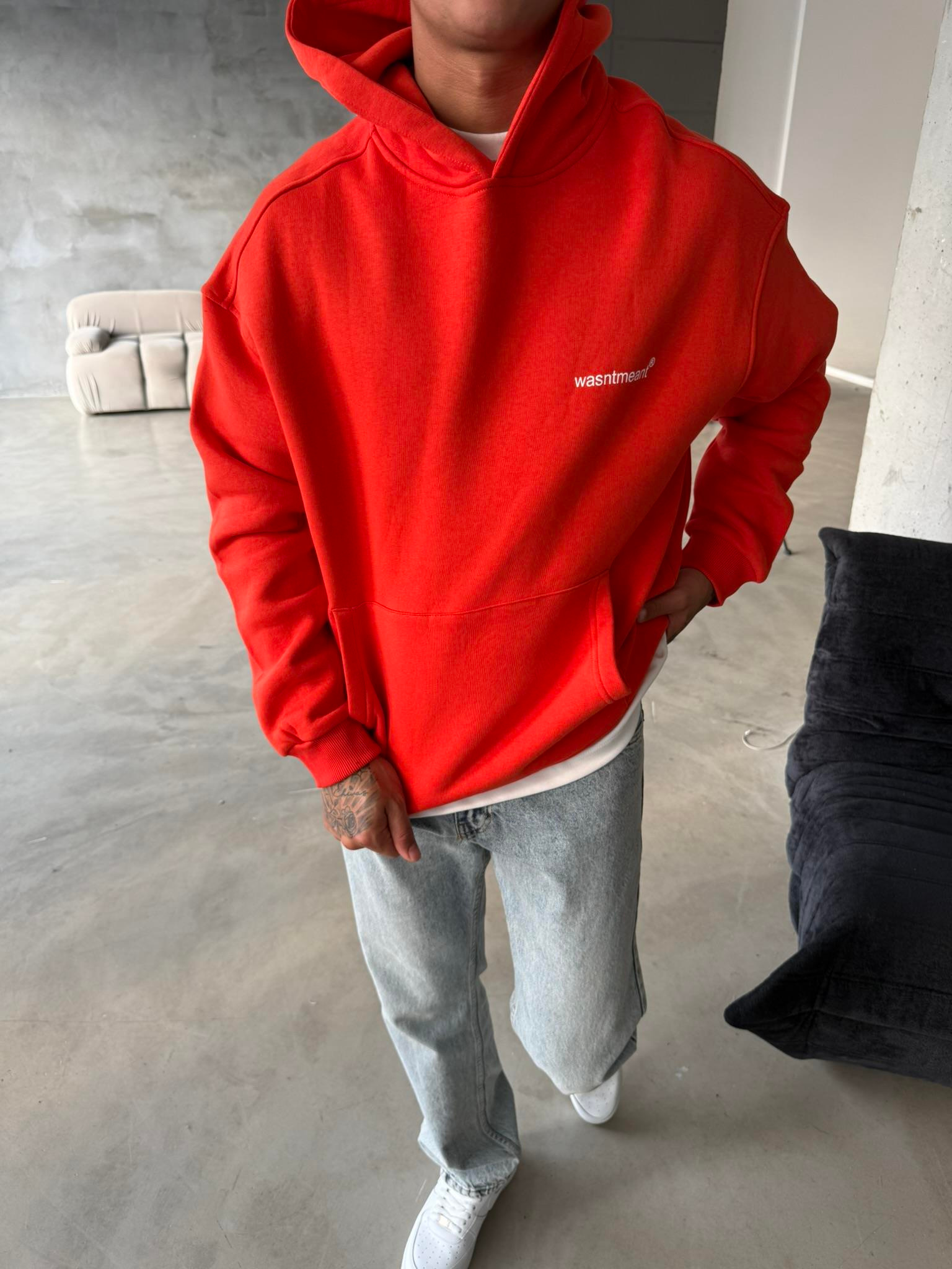 Wanstmeant Basic Sweat - Kırmızı