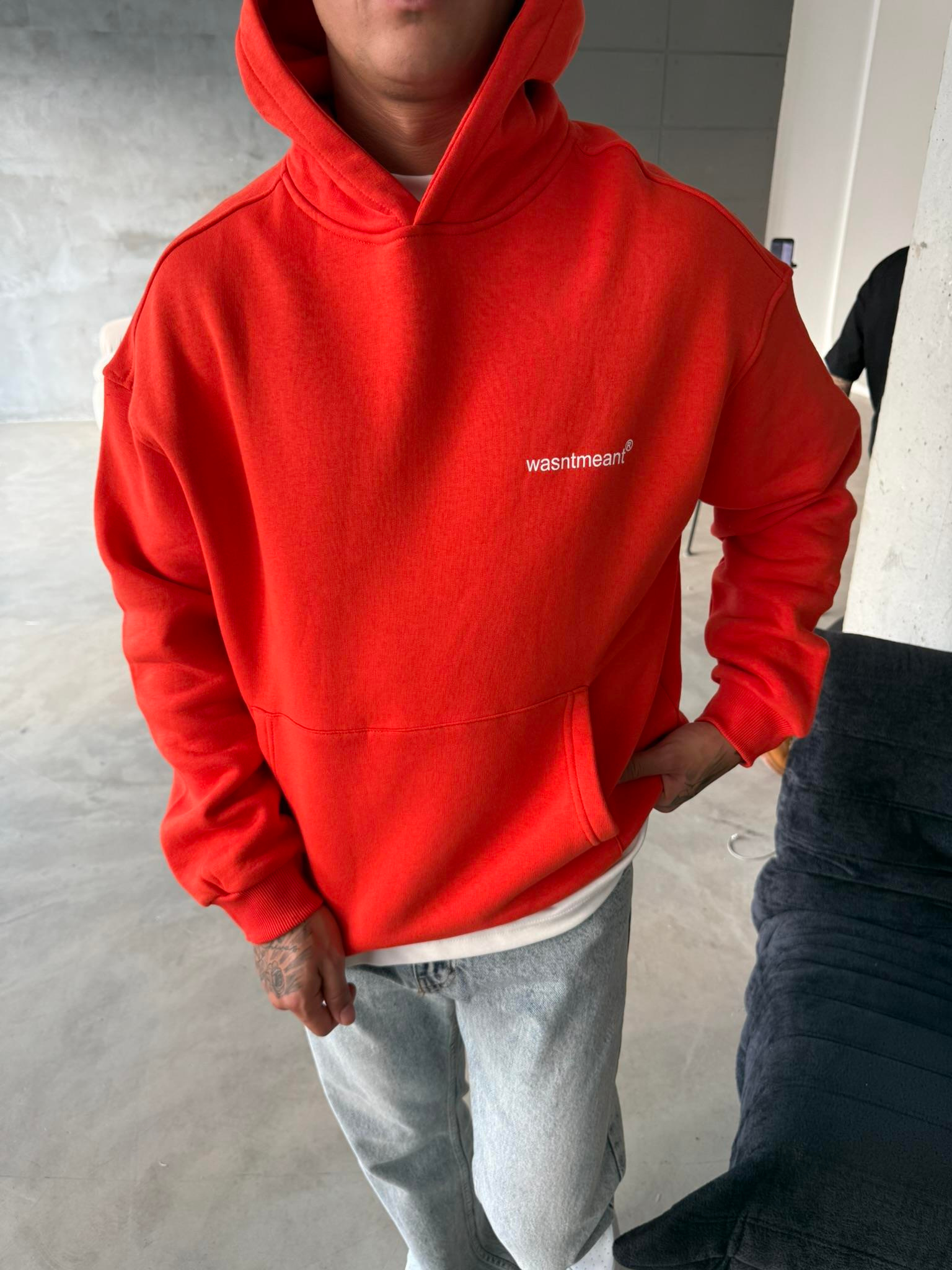 Wanstmeant Basic Sweat - Kırmızı