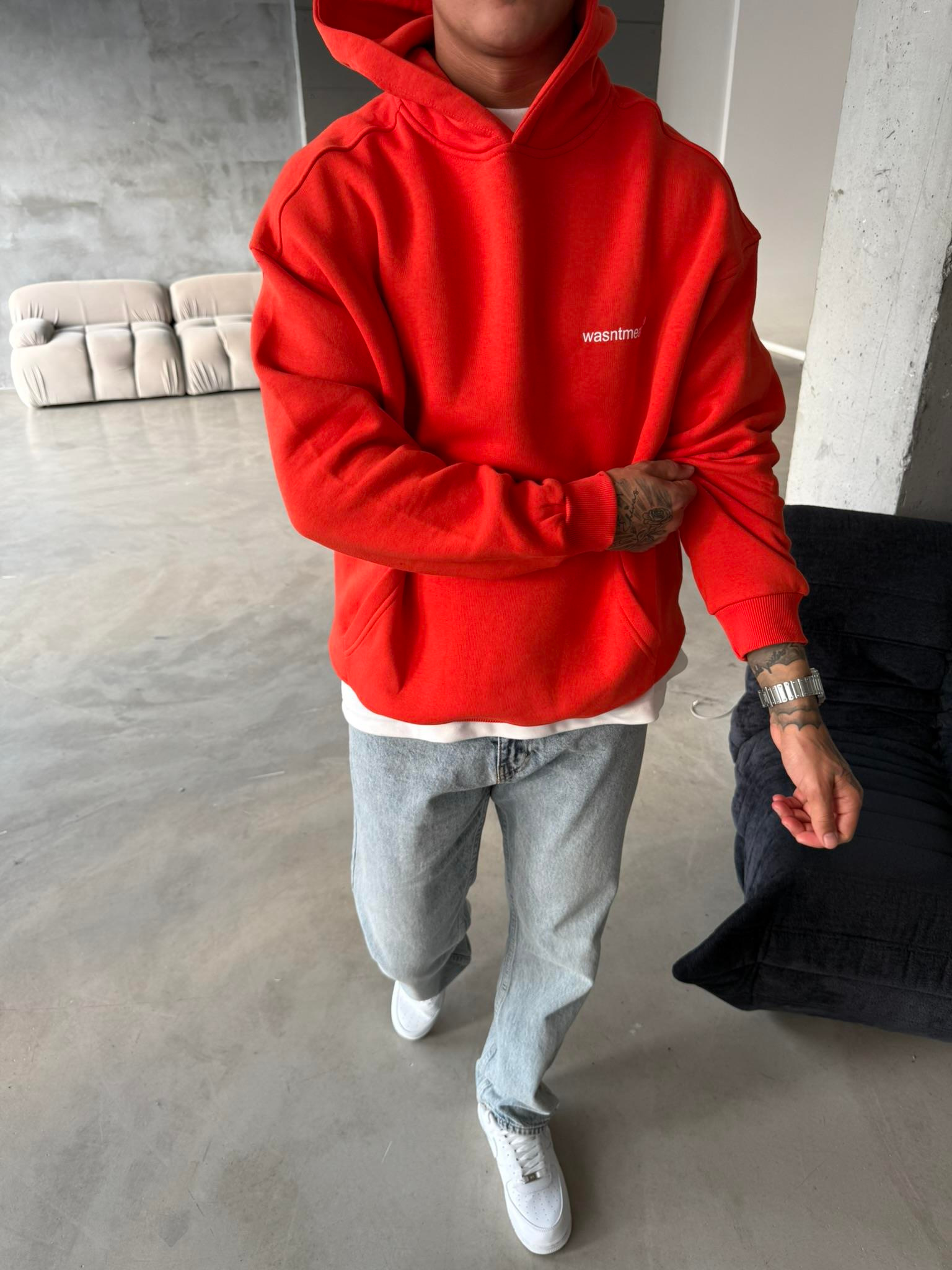 Wanstmeant Basic Sweat - Kırmızı