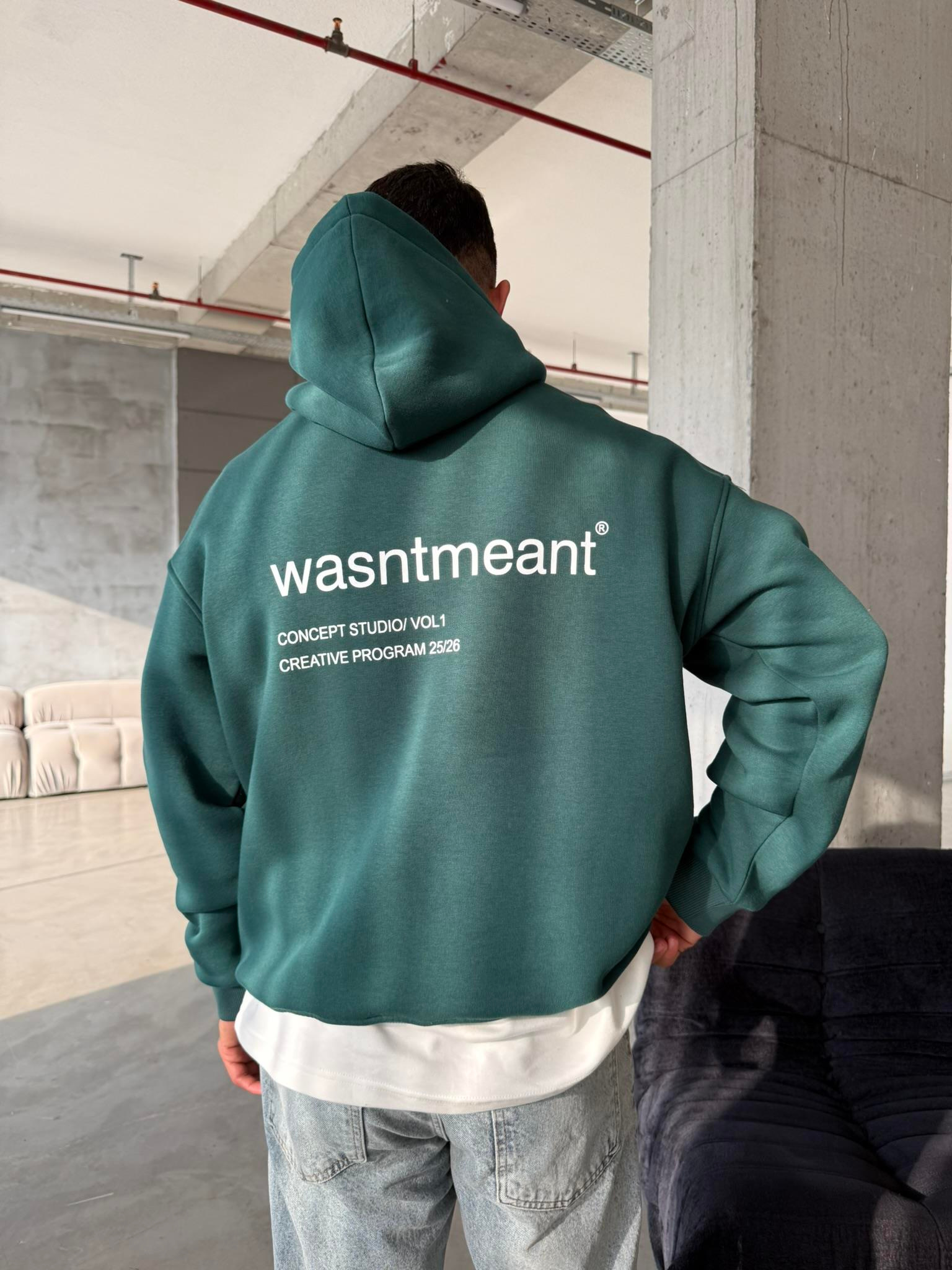 Wanstmeant Basic Sweat - Yeşil