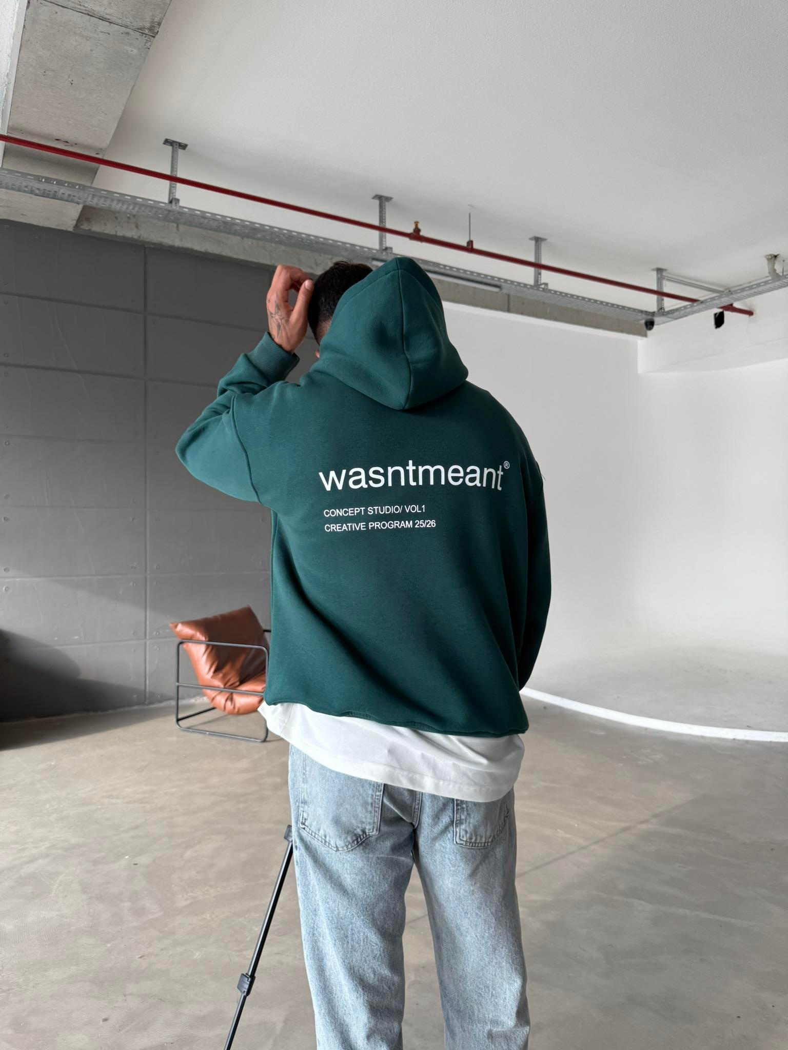 Wanstmeant Basic Sweat - Yeşil