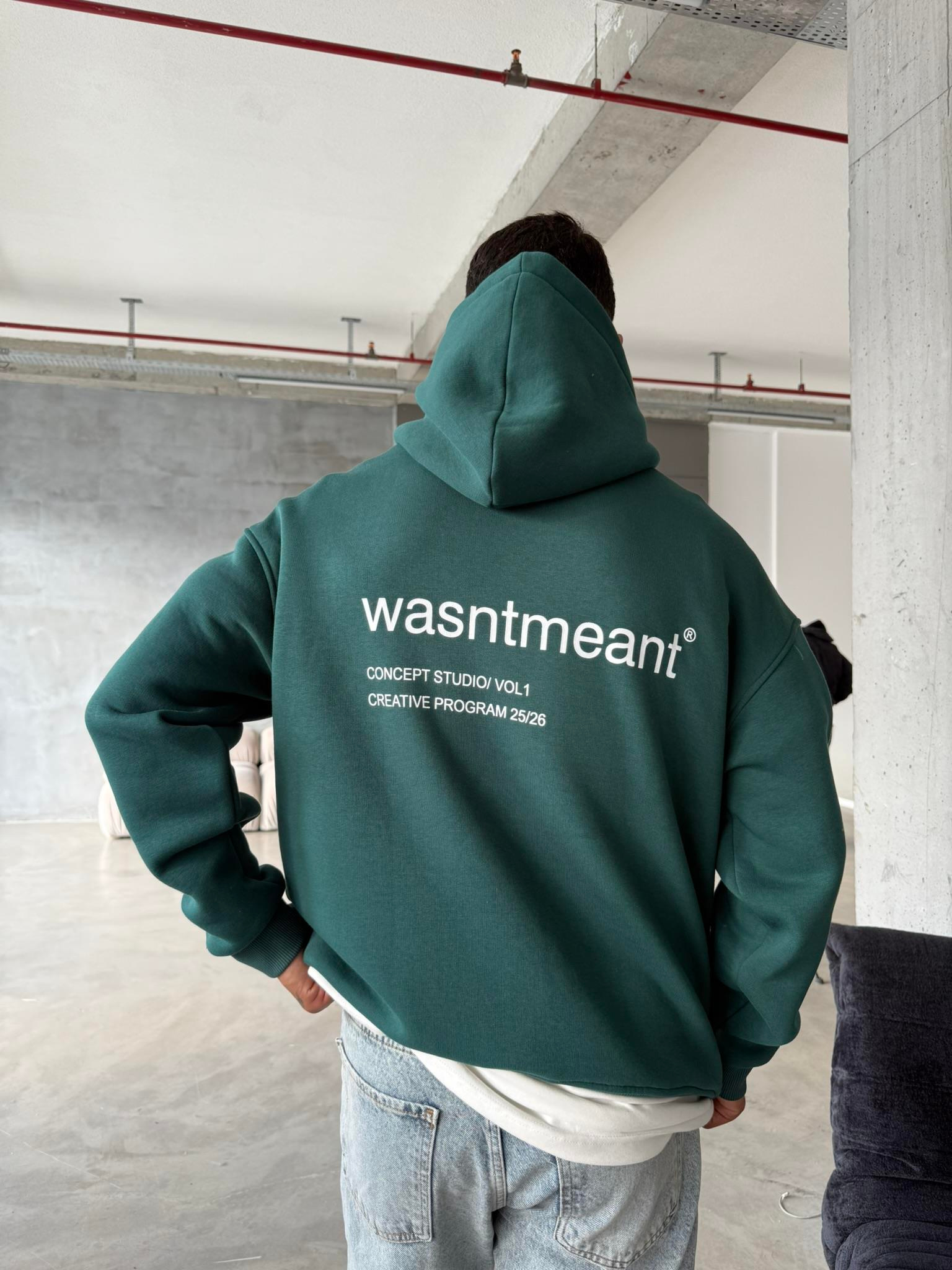 Wanstmeant Basic Sweat - Yeşil