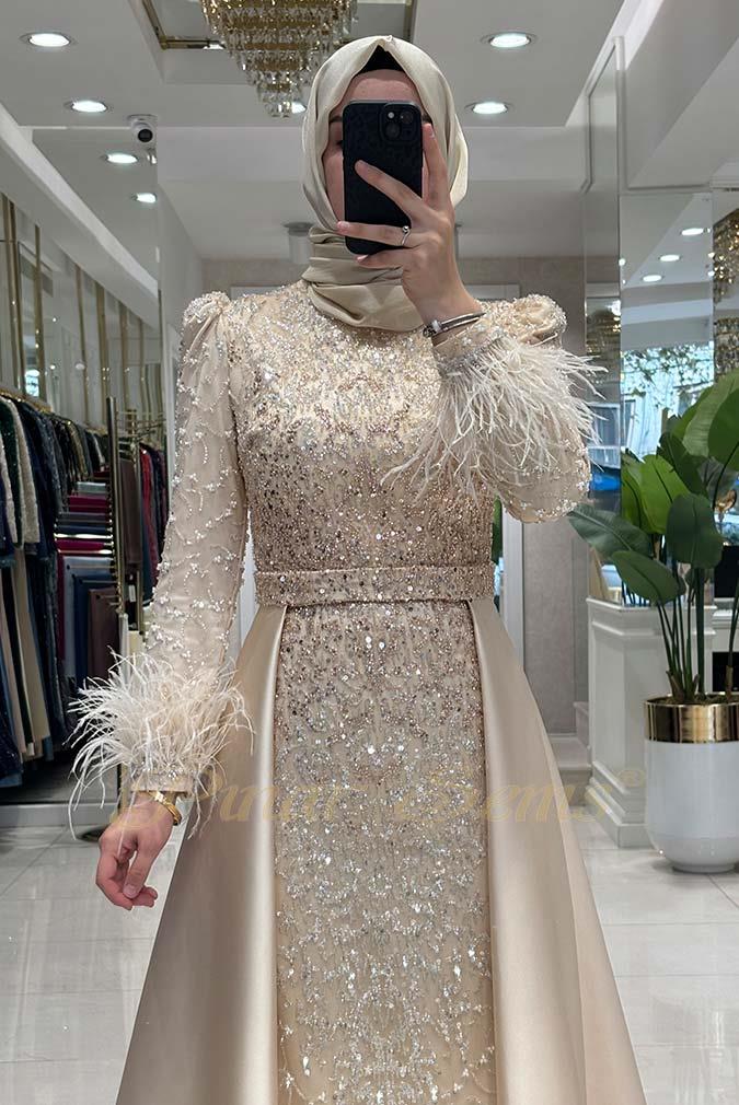 Pınar Şems Prestij Abiye Krem