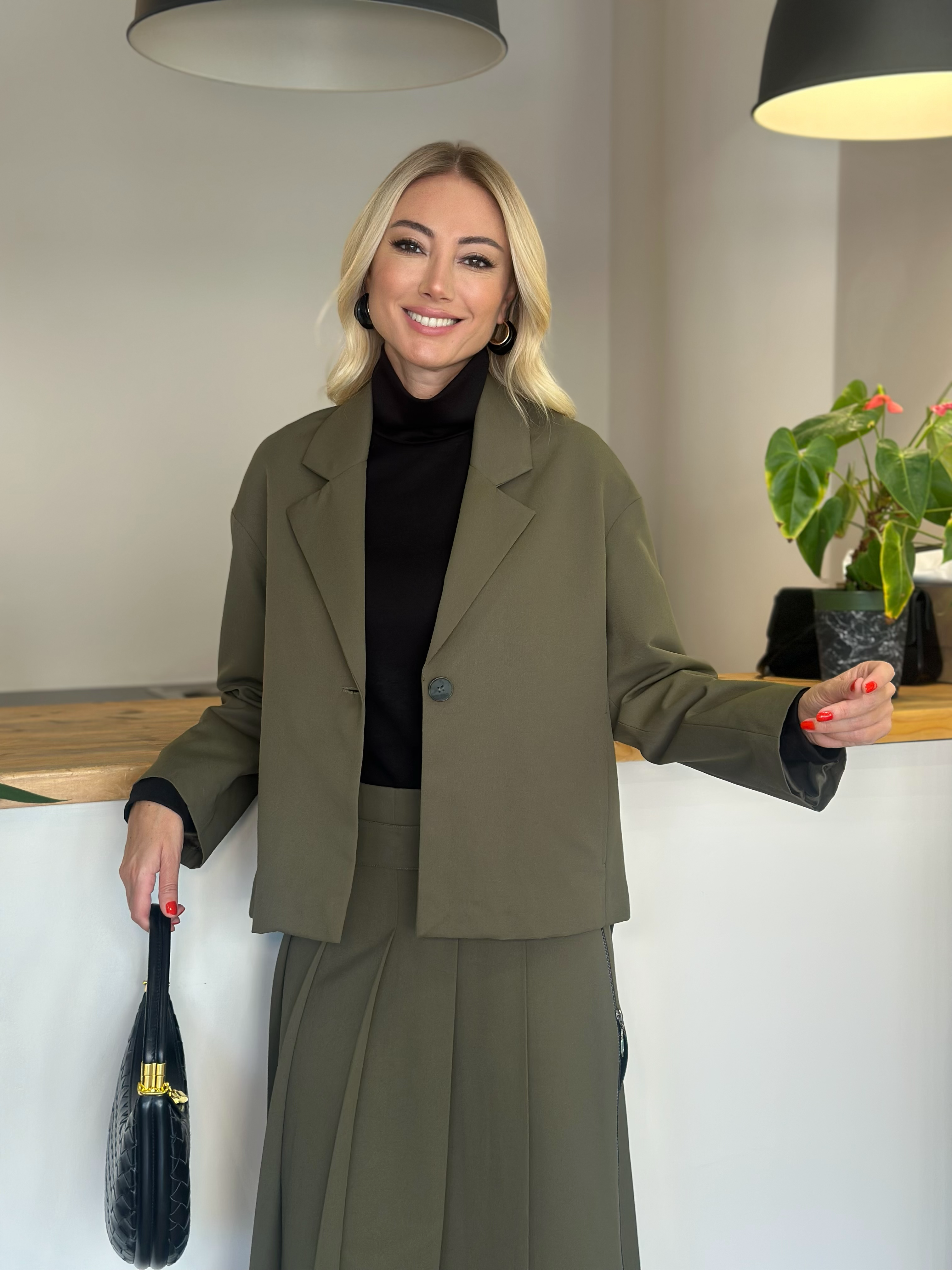 BGN Workshop Haki Ceket Askı0046