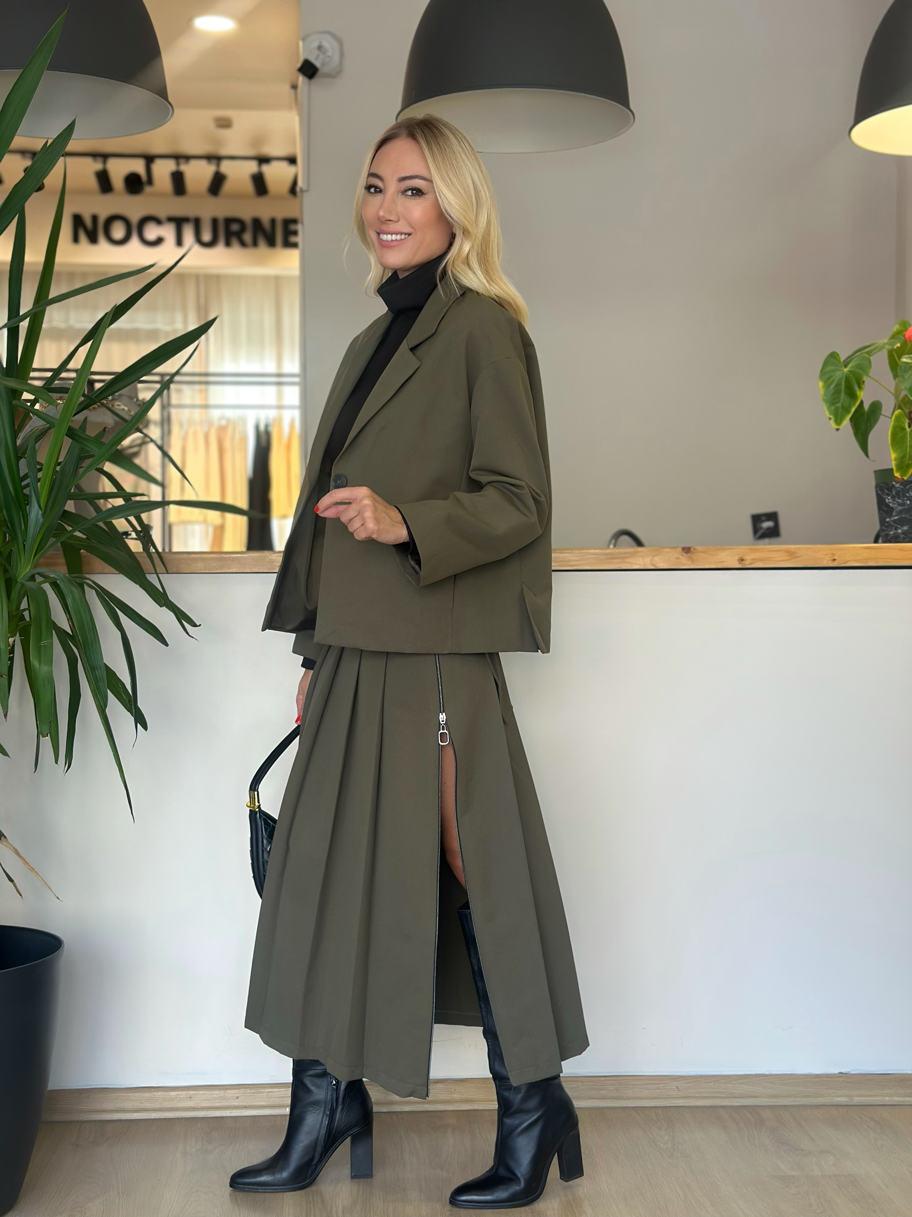 BGN Workshop Haki Ceket Askı0046