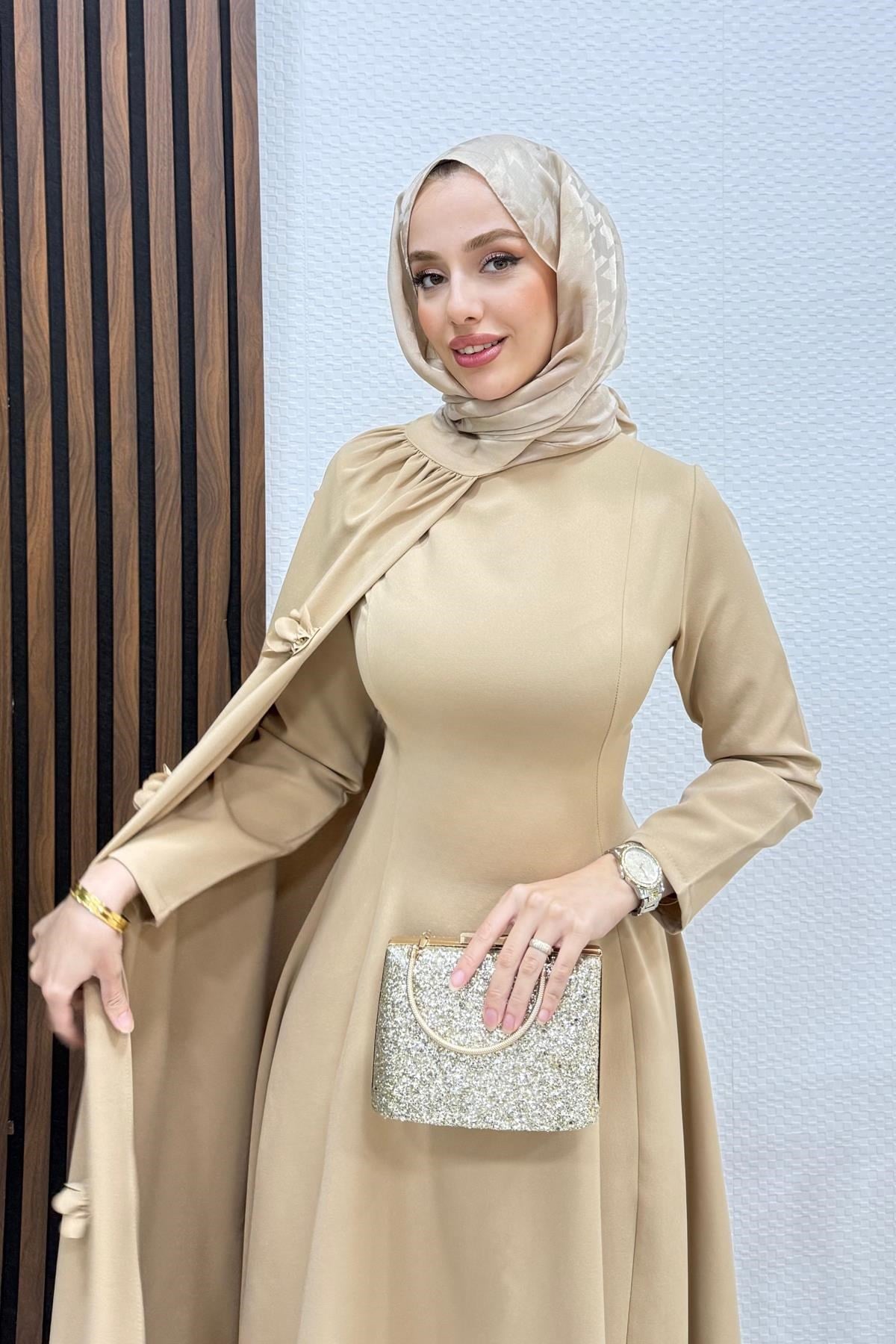Adena Krep Abiye Sütlükahve