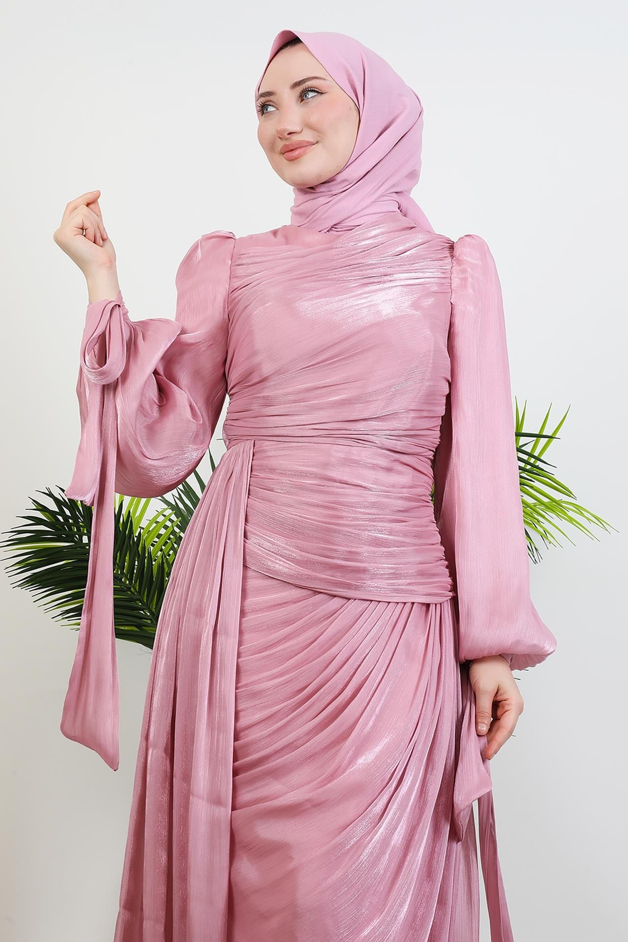 Afra İpek Abiye Pudra