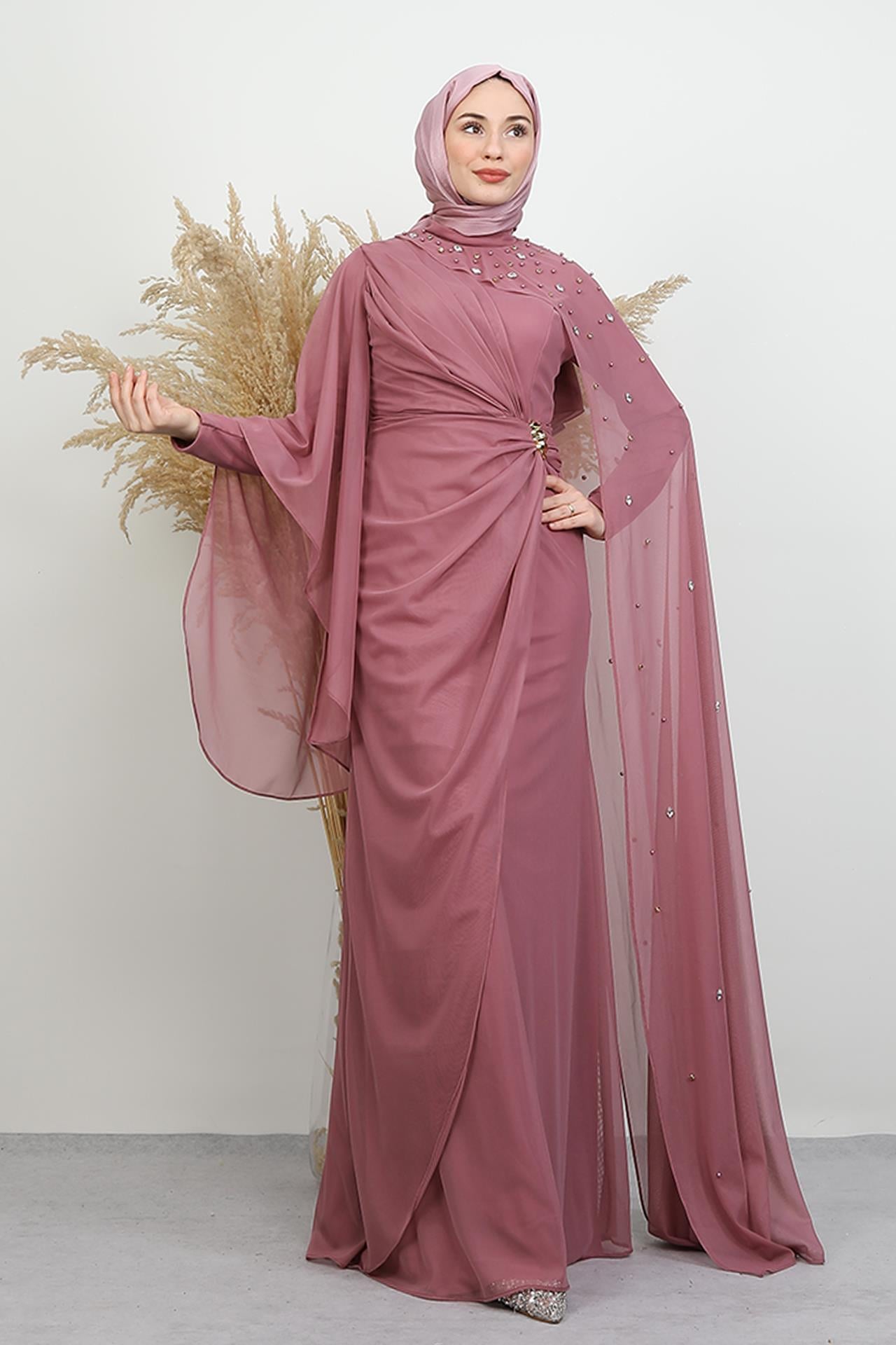 Aren Tül Abiye Gül Kurusu