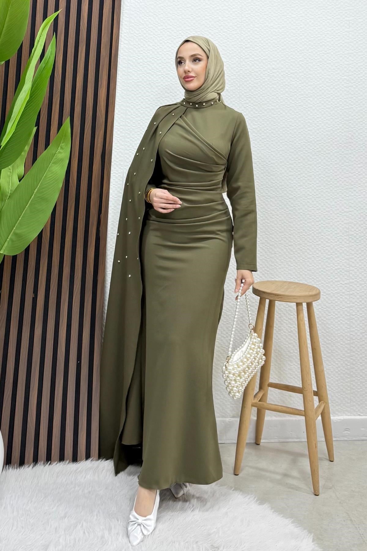 Ayşen Krep Abiye Haki