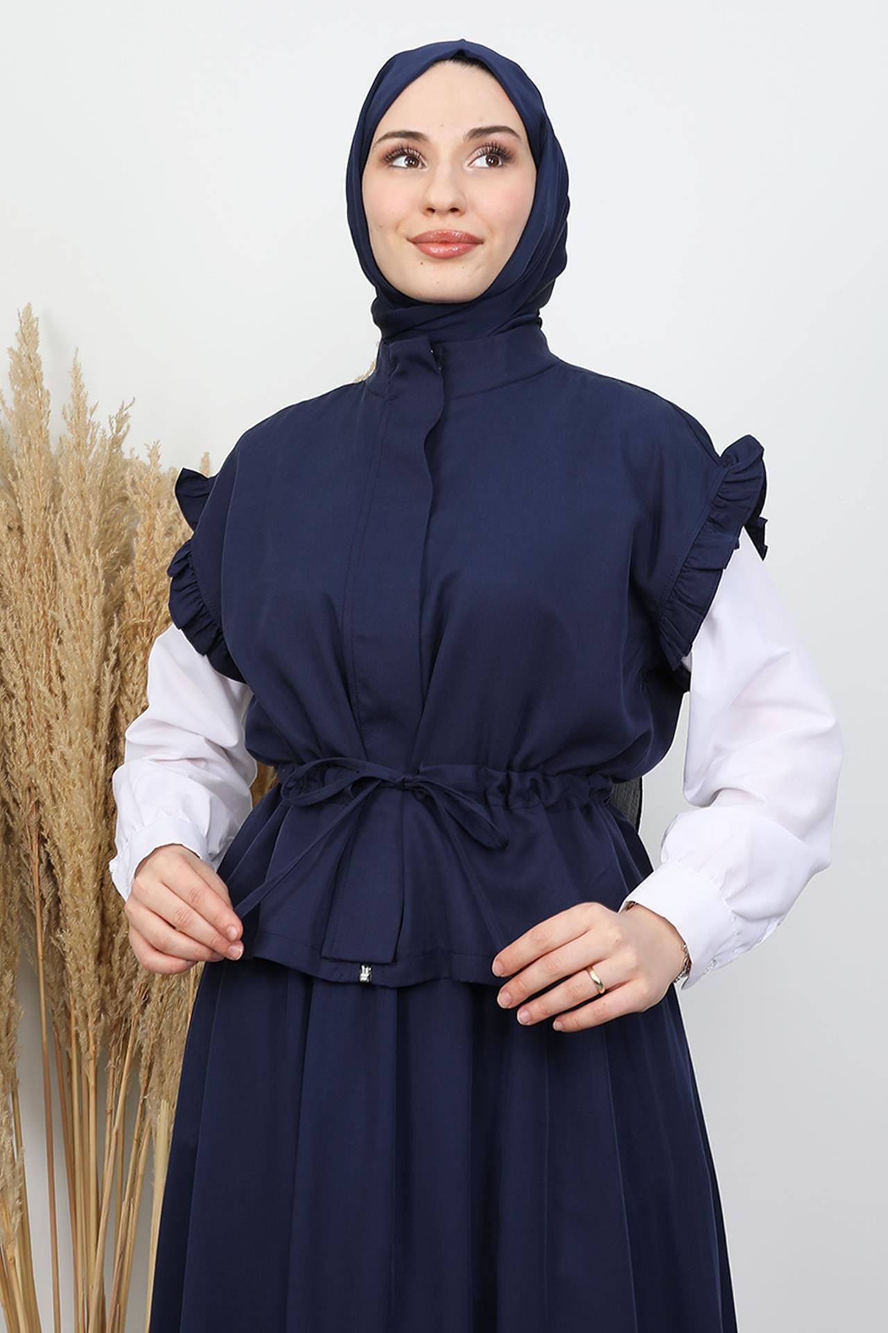 Aysil Etekli Takım Lacivert