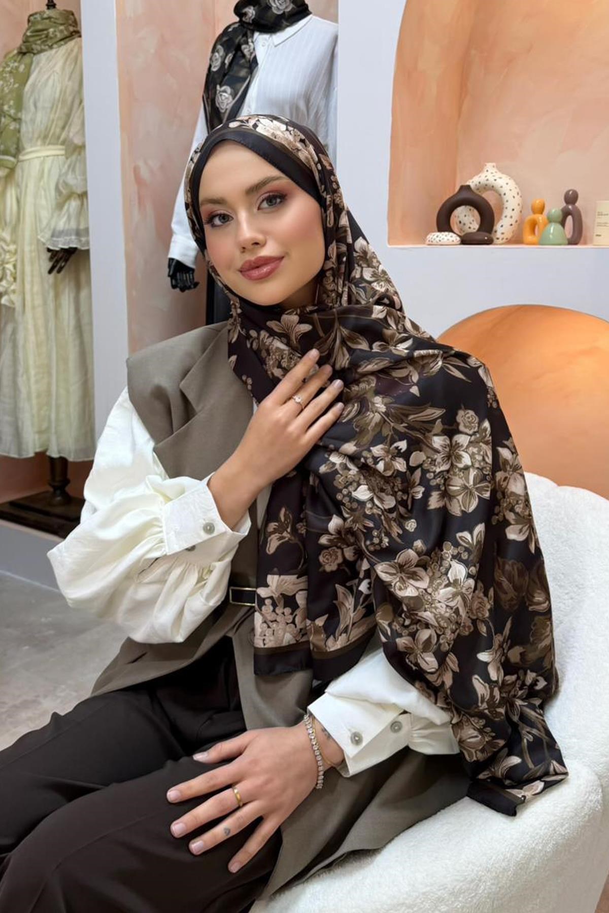 Bahar Şal Siyah