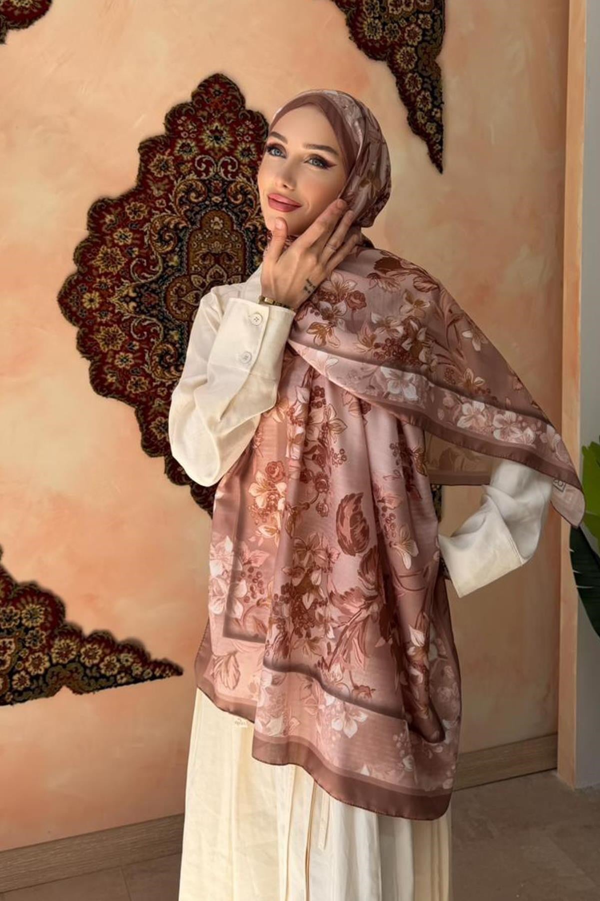 Bahar Şal Soft Turuncu