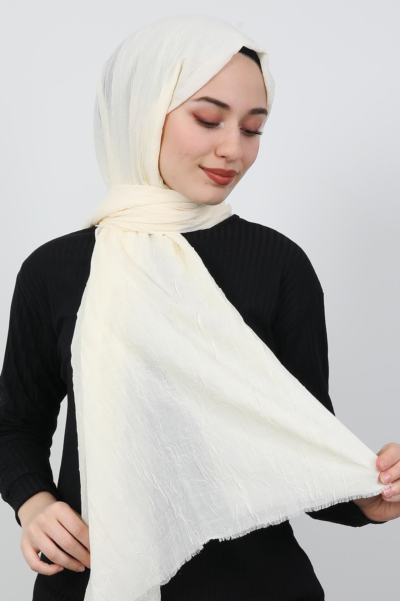 Bambu Kraş Şal Roma Sarısı