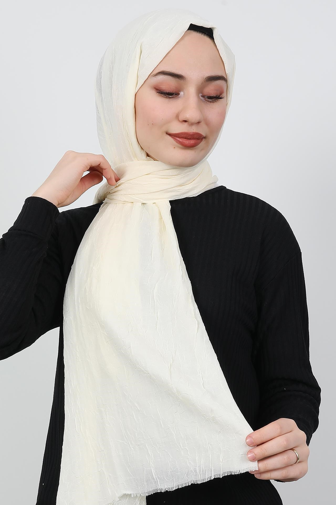 Bambu Kraş Şal Roma Sarısı