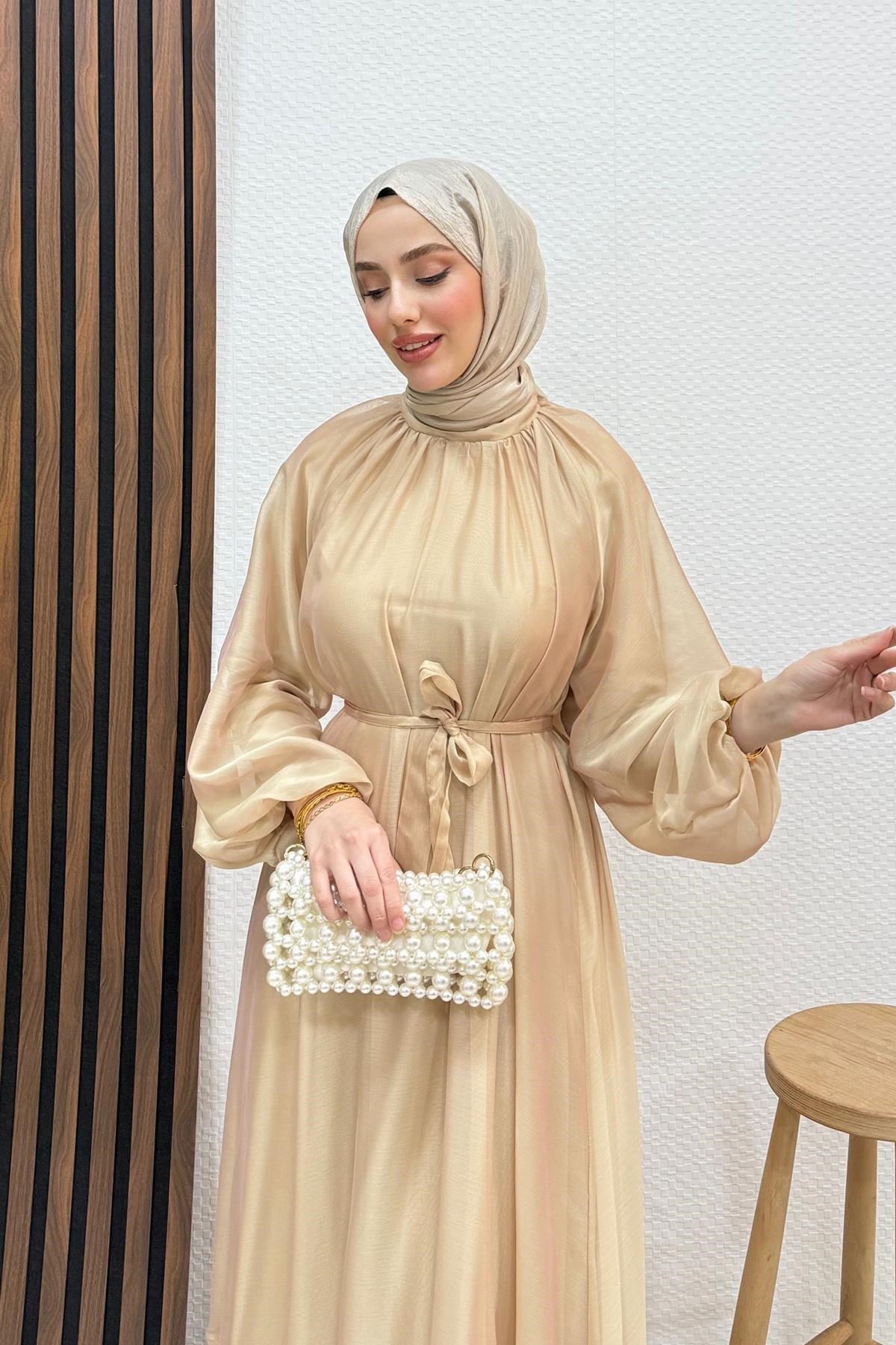 Bery Janjan Elbise Gold