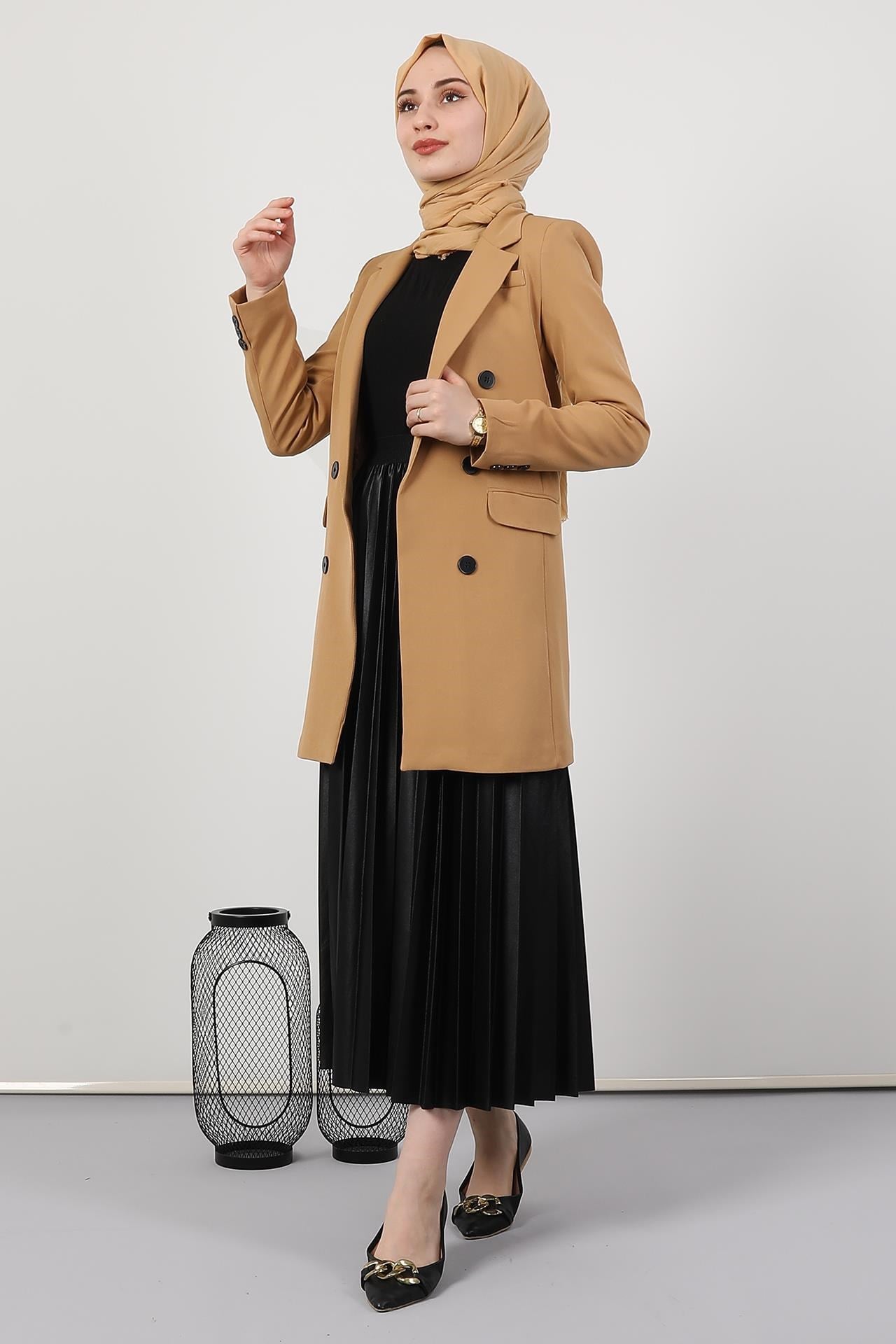 Blazer Ceket Bisküvi