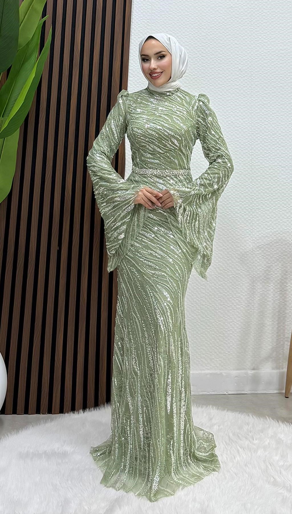 Cansel İşleme Abiye Mint