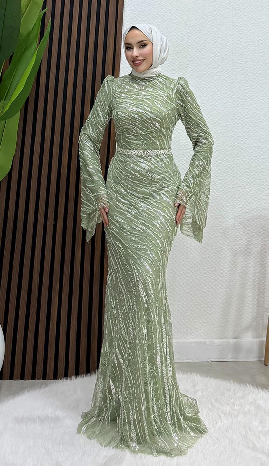 Cansel İşleme Abiye Mint