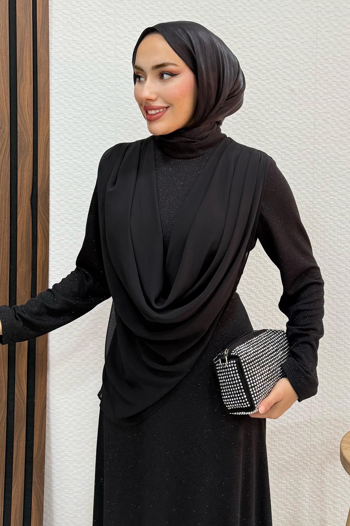 Carla Degaje Abiye Siyah