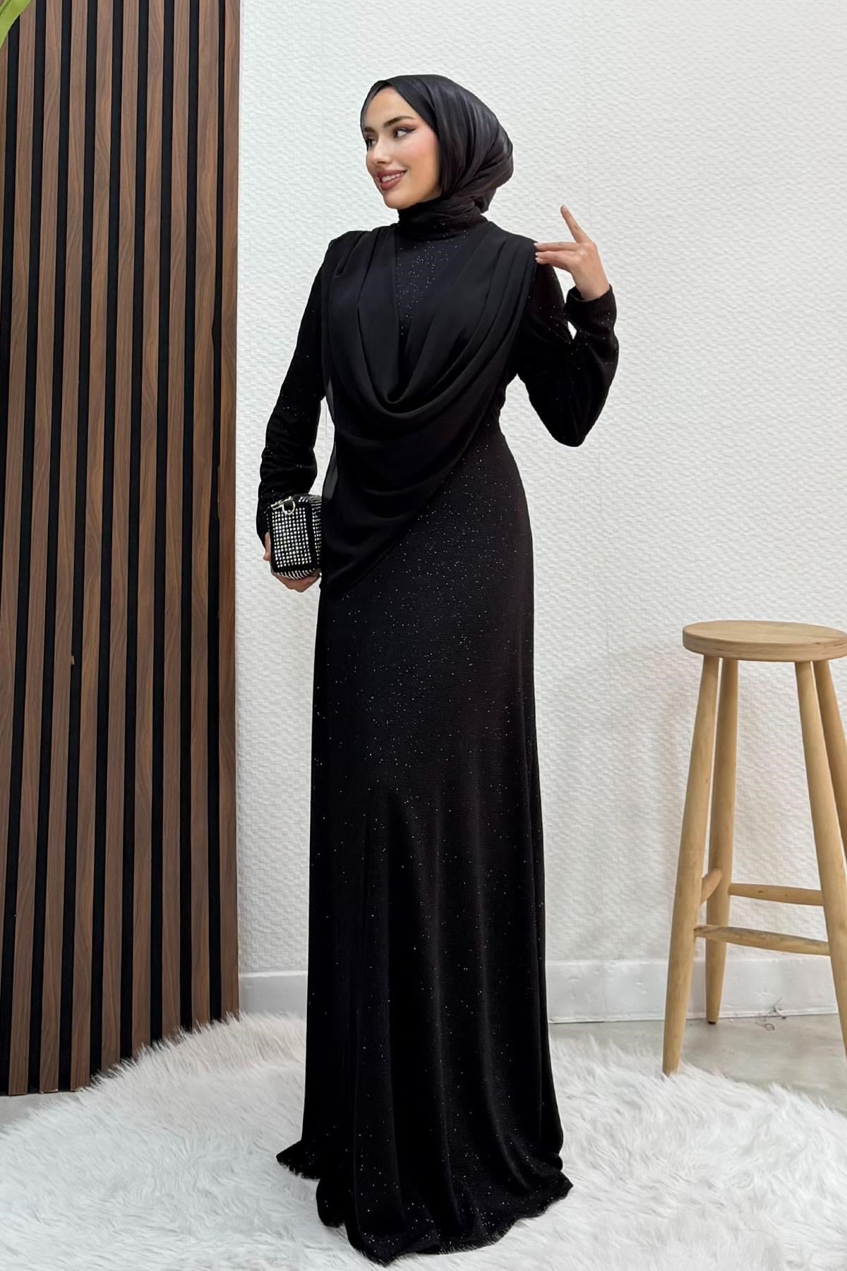 Carla Degaje Abiye Siyah