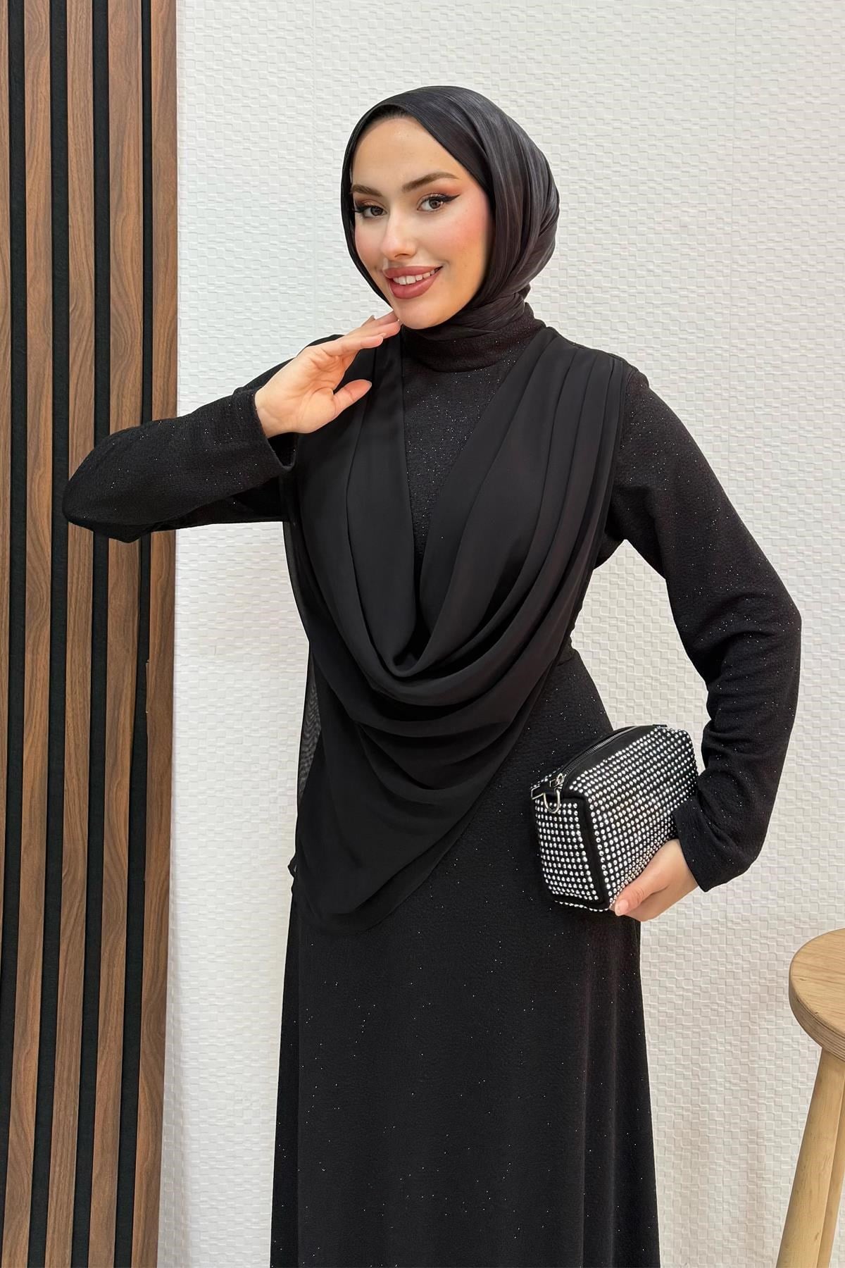 Carla Degaje Abiye Siyah